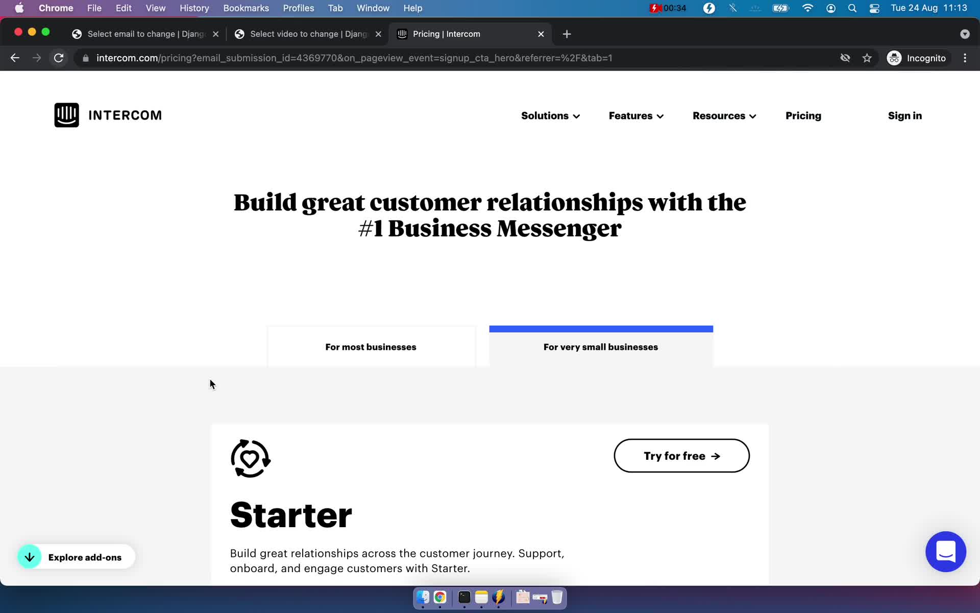 Onboarding on Intercom video thumbnail