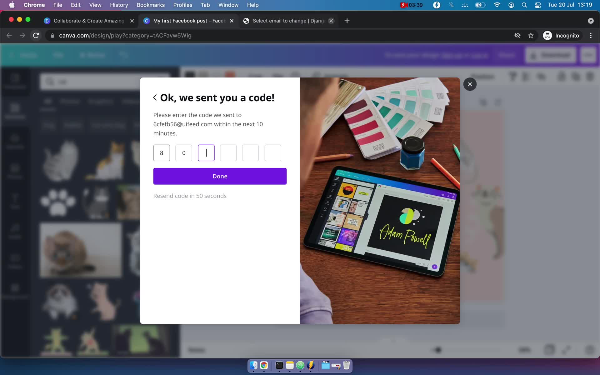 Onboarding screenshot