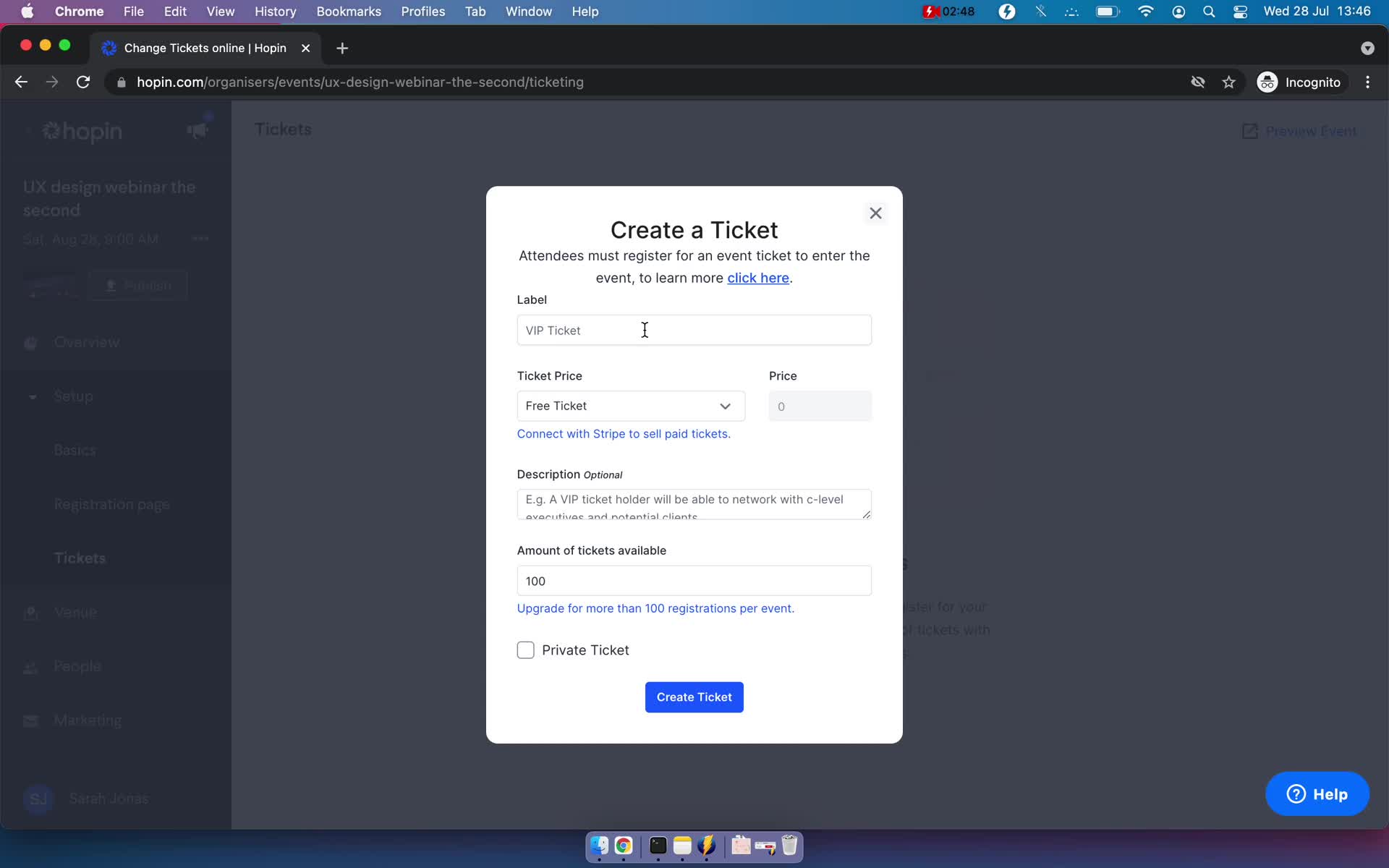 Onboarding screenshot