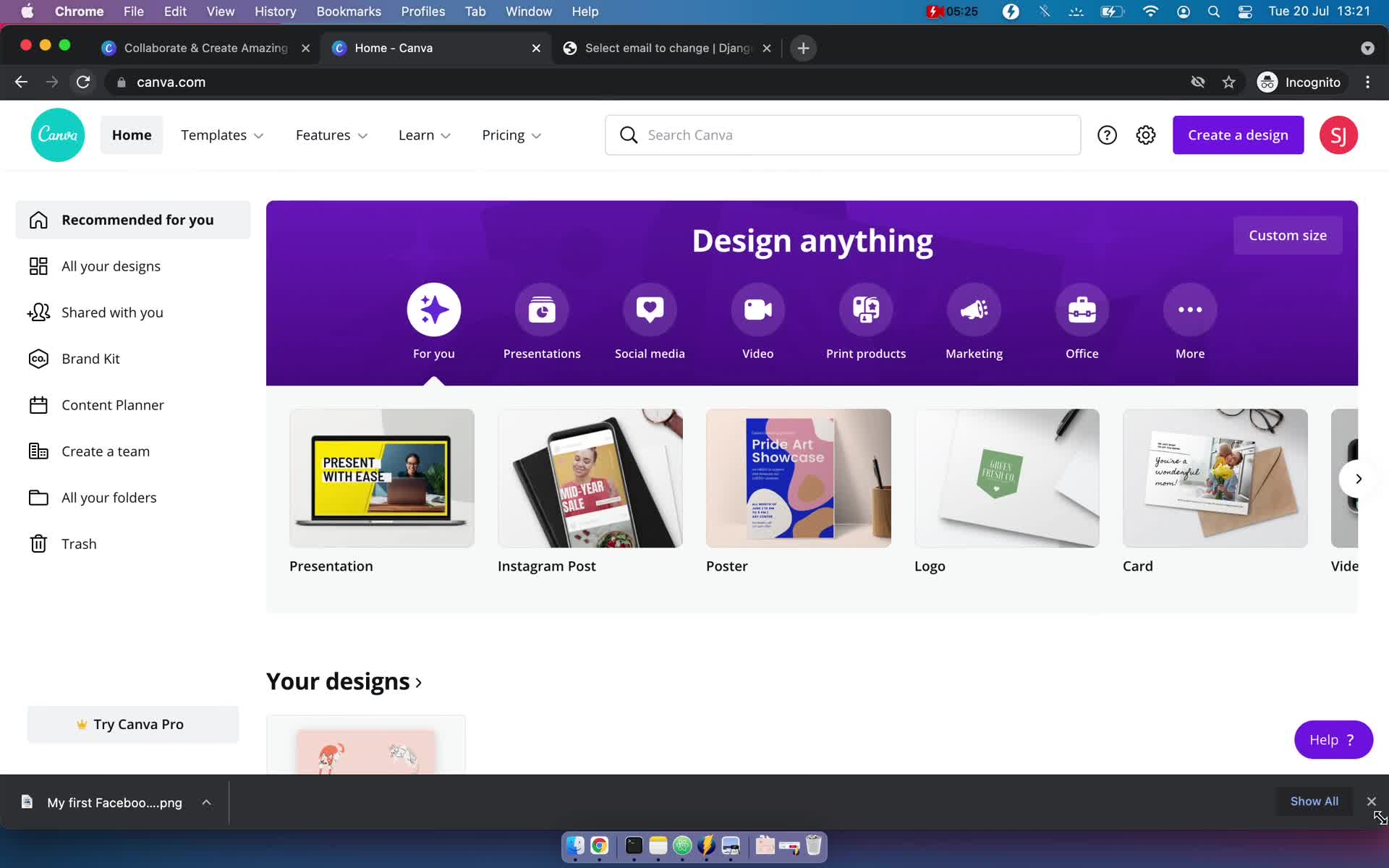 Onboarding screenshot