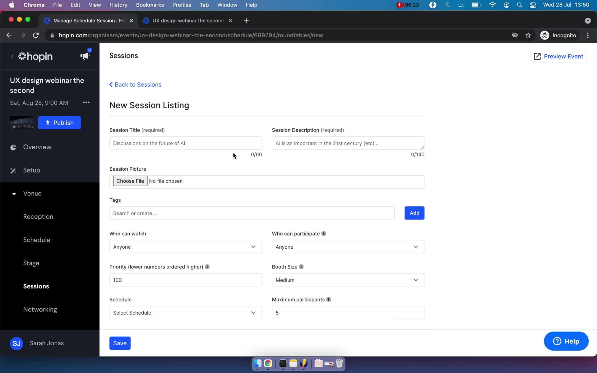 Onboarding screenshot