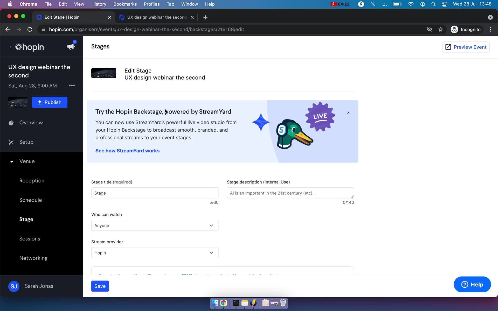 Onboarding screenshot