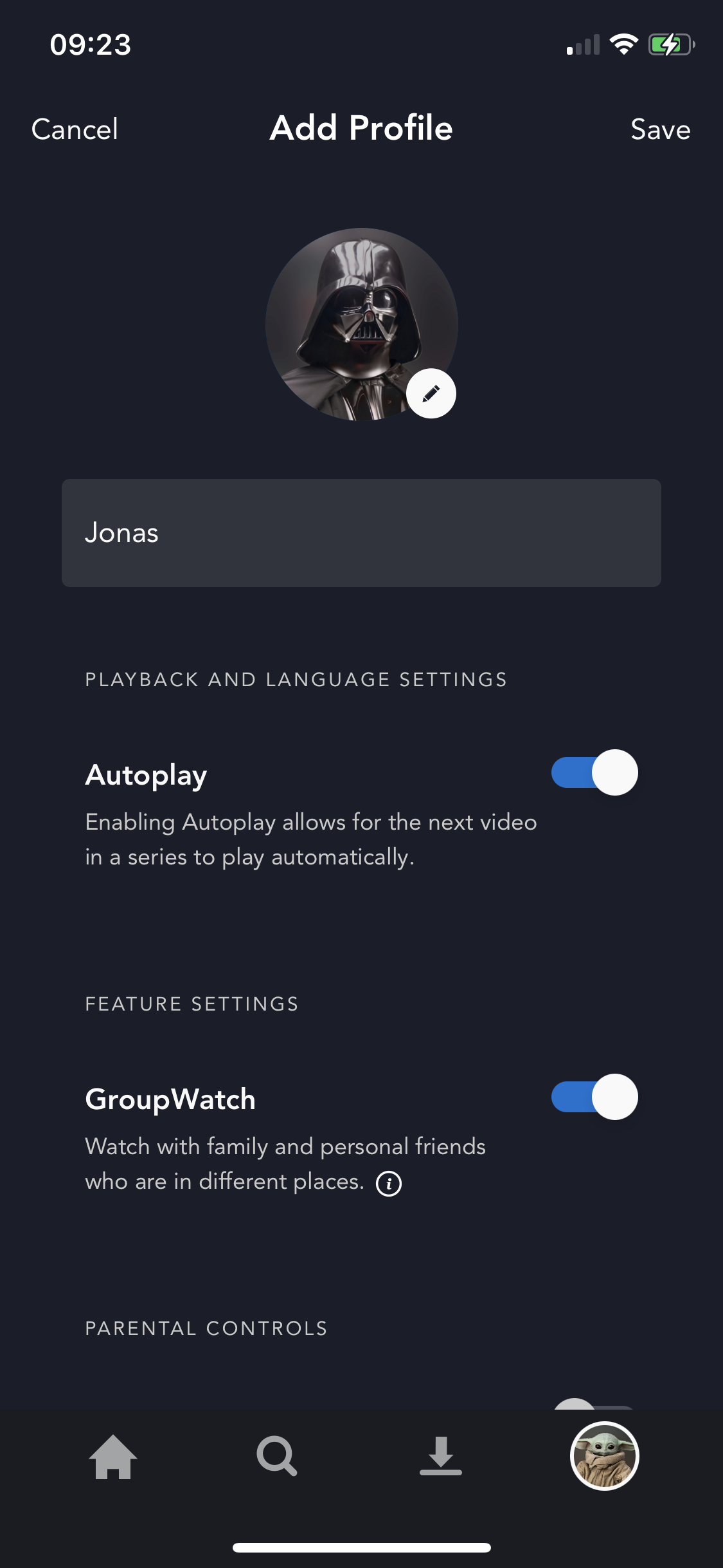 General browsing screenshot