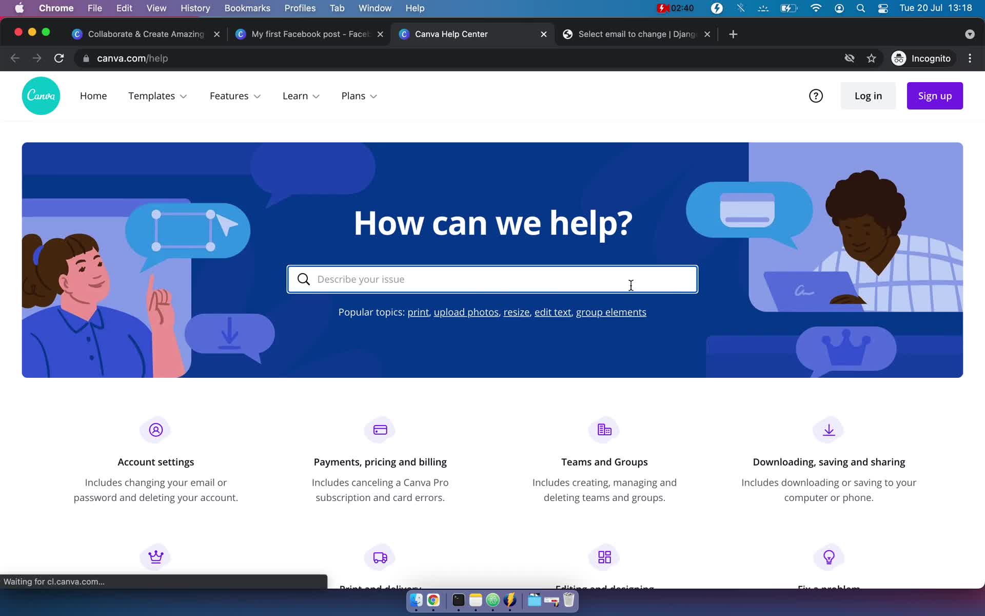 Onboarding screenshot