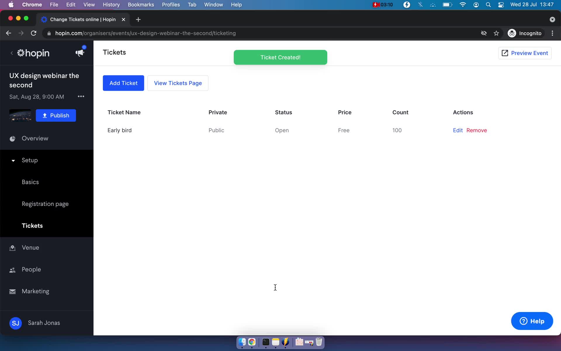 Onboarding screenshot