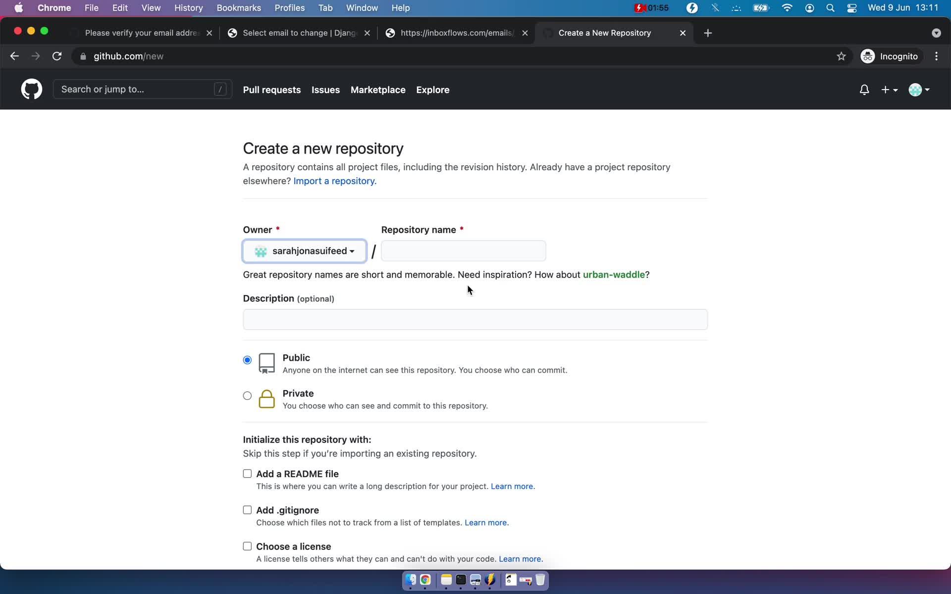 Onboarding screenshot