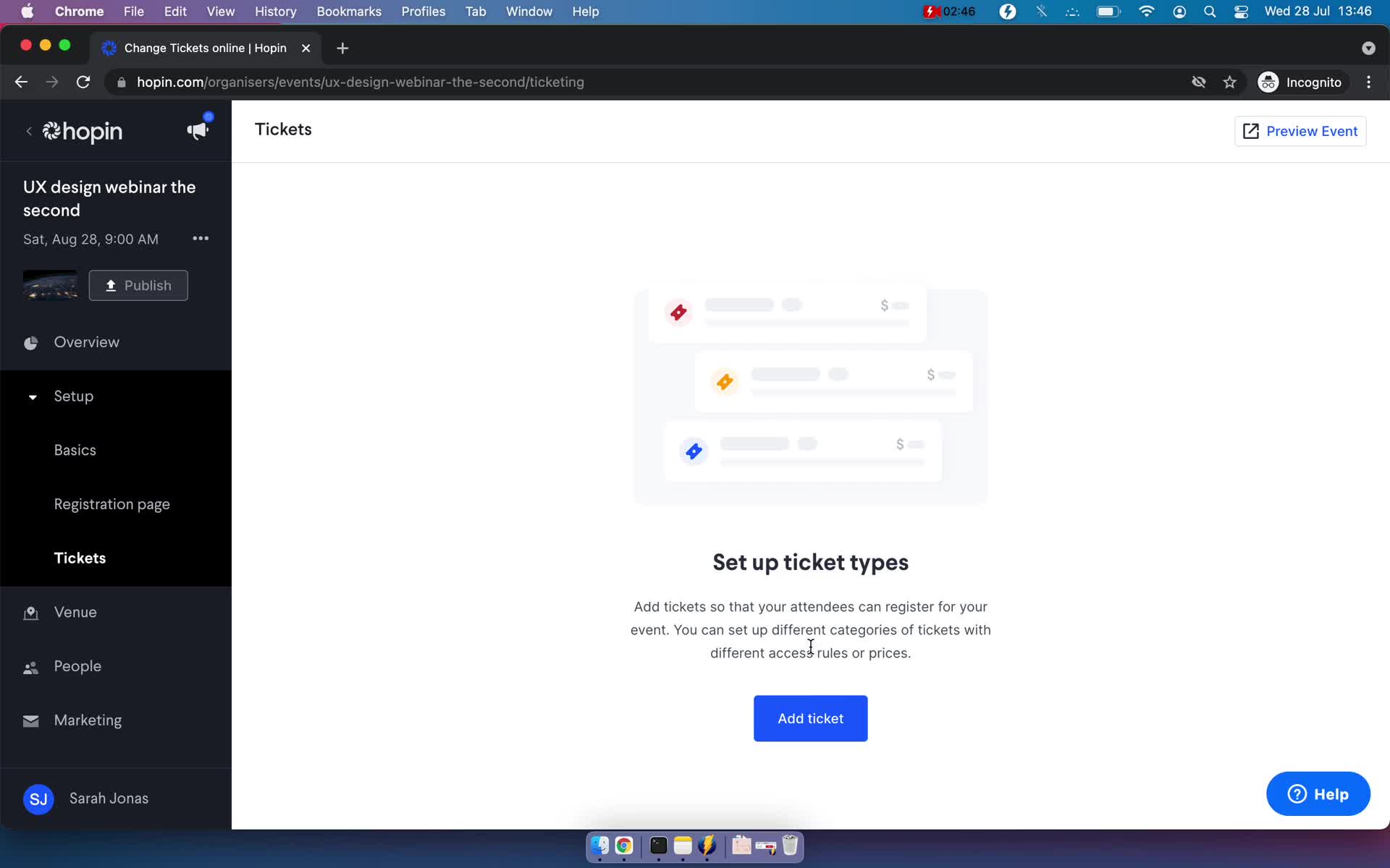 Onboarding screenshot