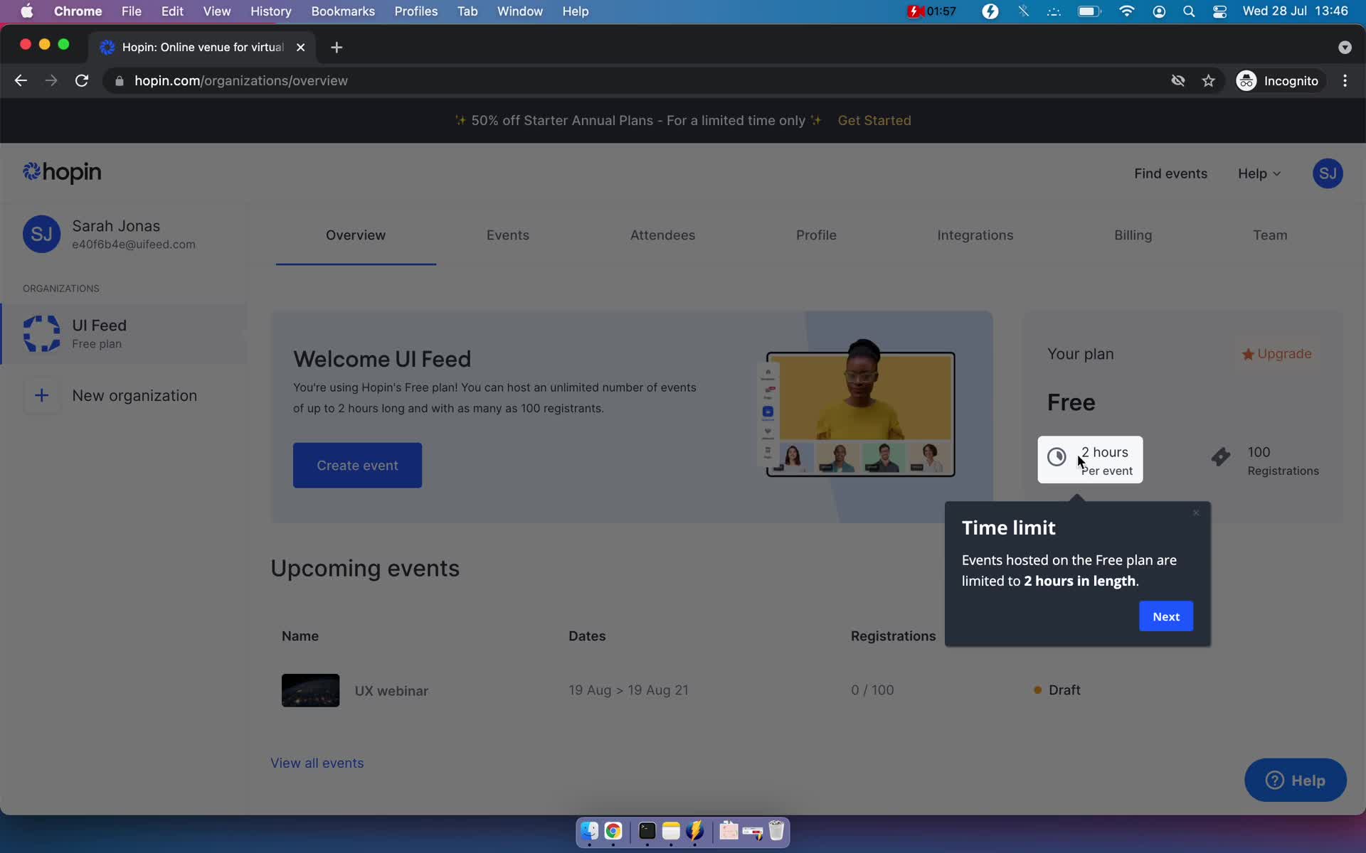 Onboarding screenshot