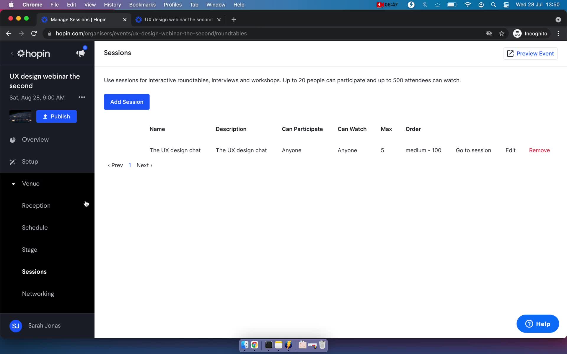 Onboarding screenshot
