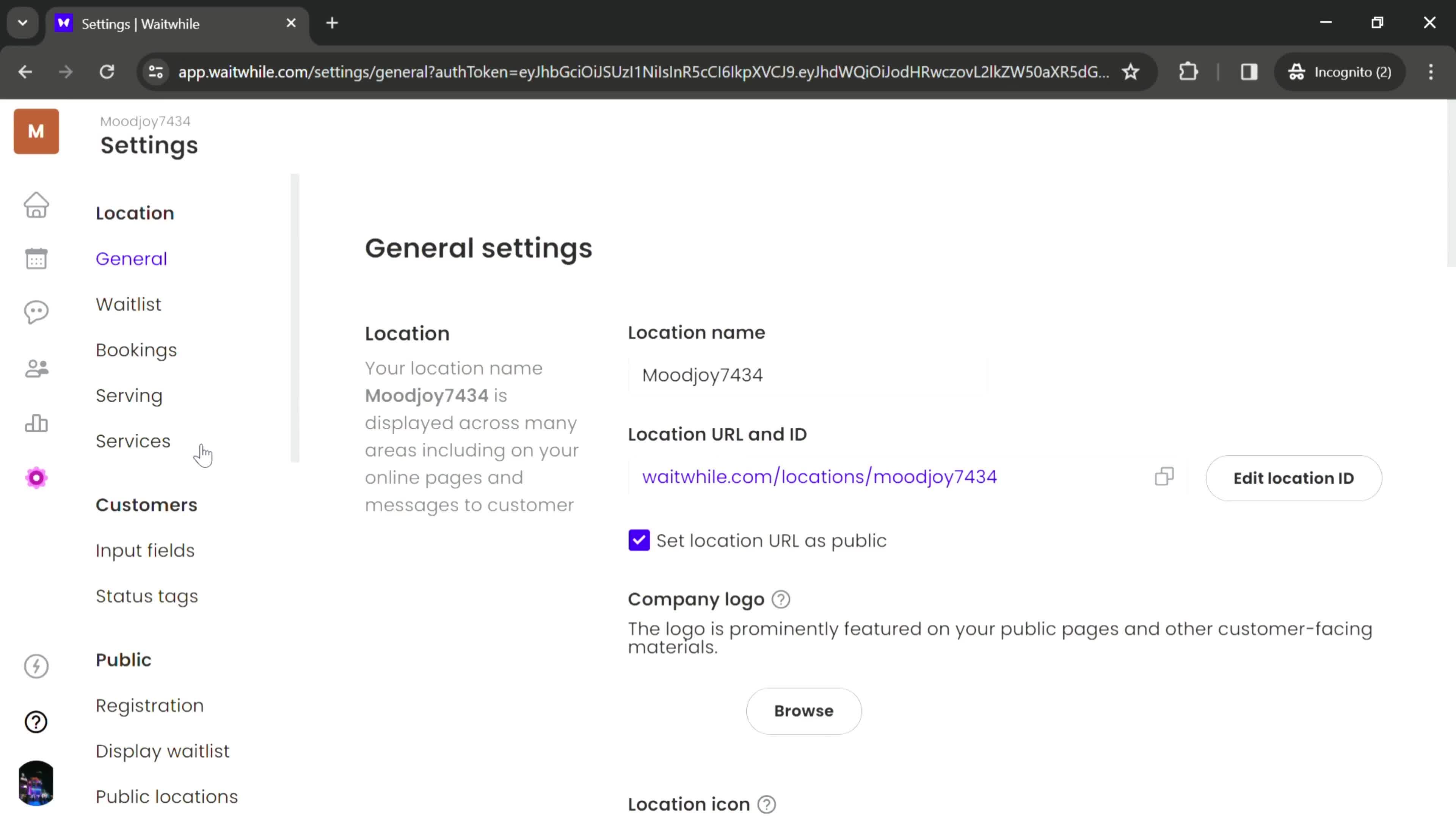 Adding services on Waitwhile video thumbnail