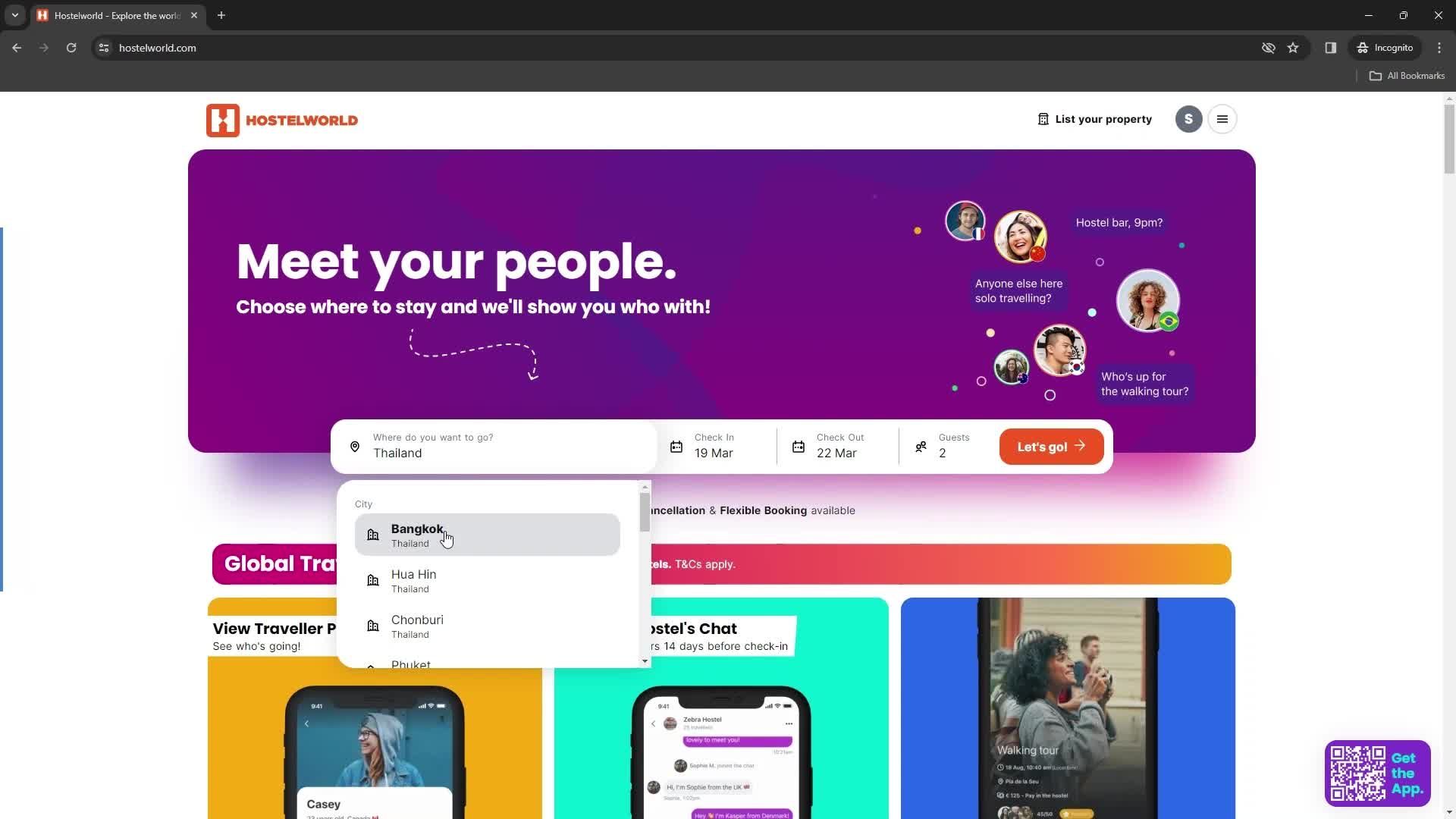 Booking a room on Hostelworld video thumbnail