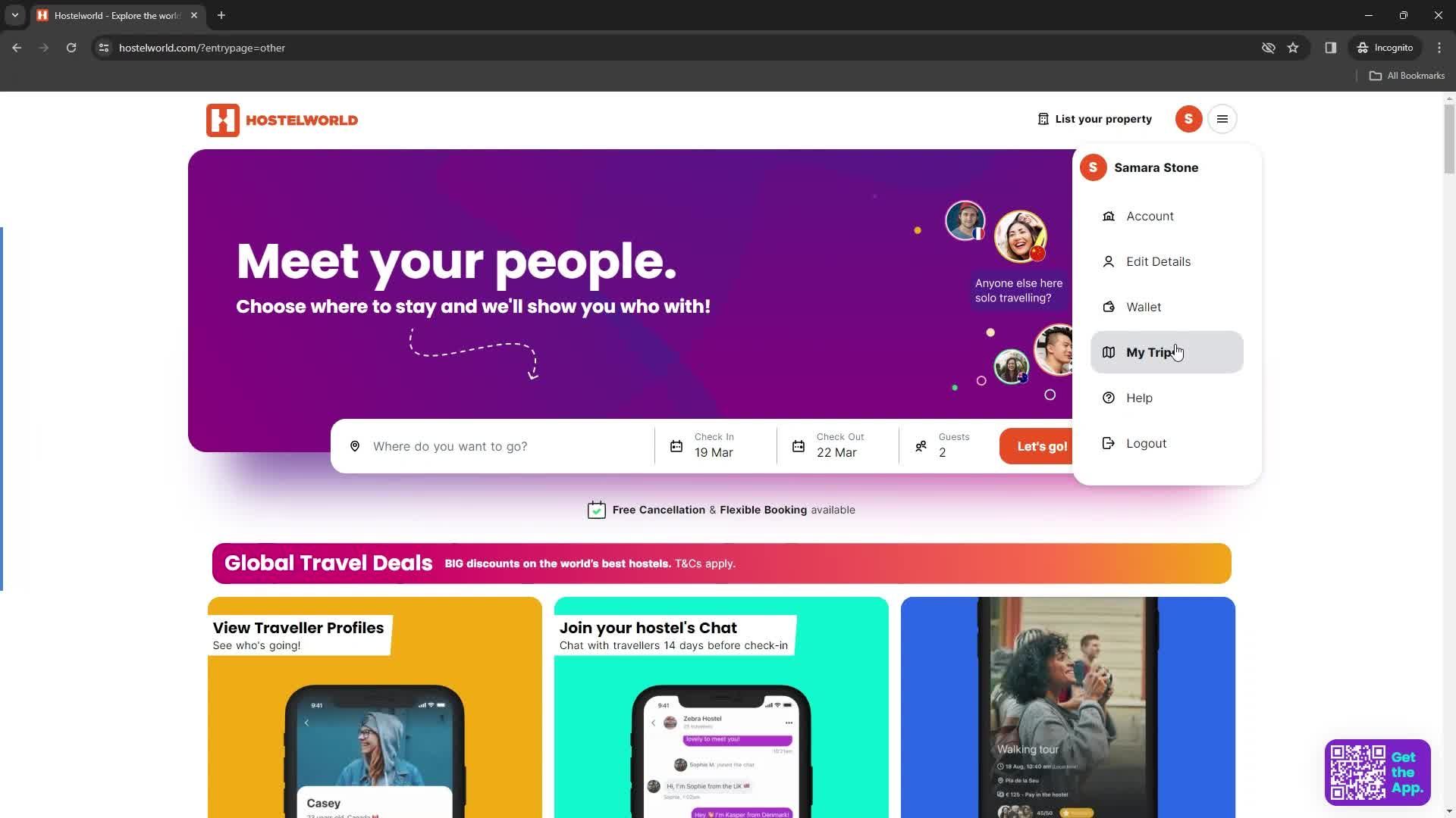 Cancelling a booking on Hostelworld video thumbnail