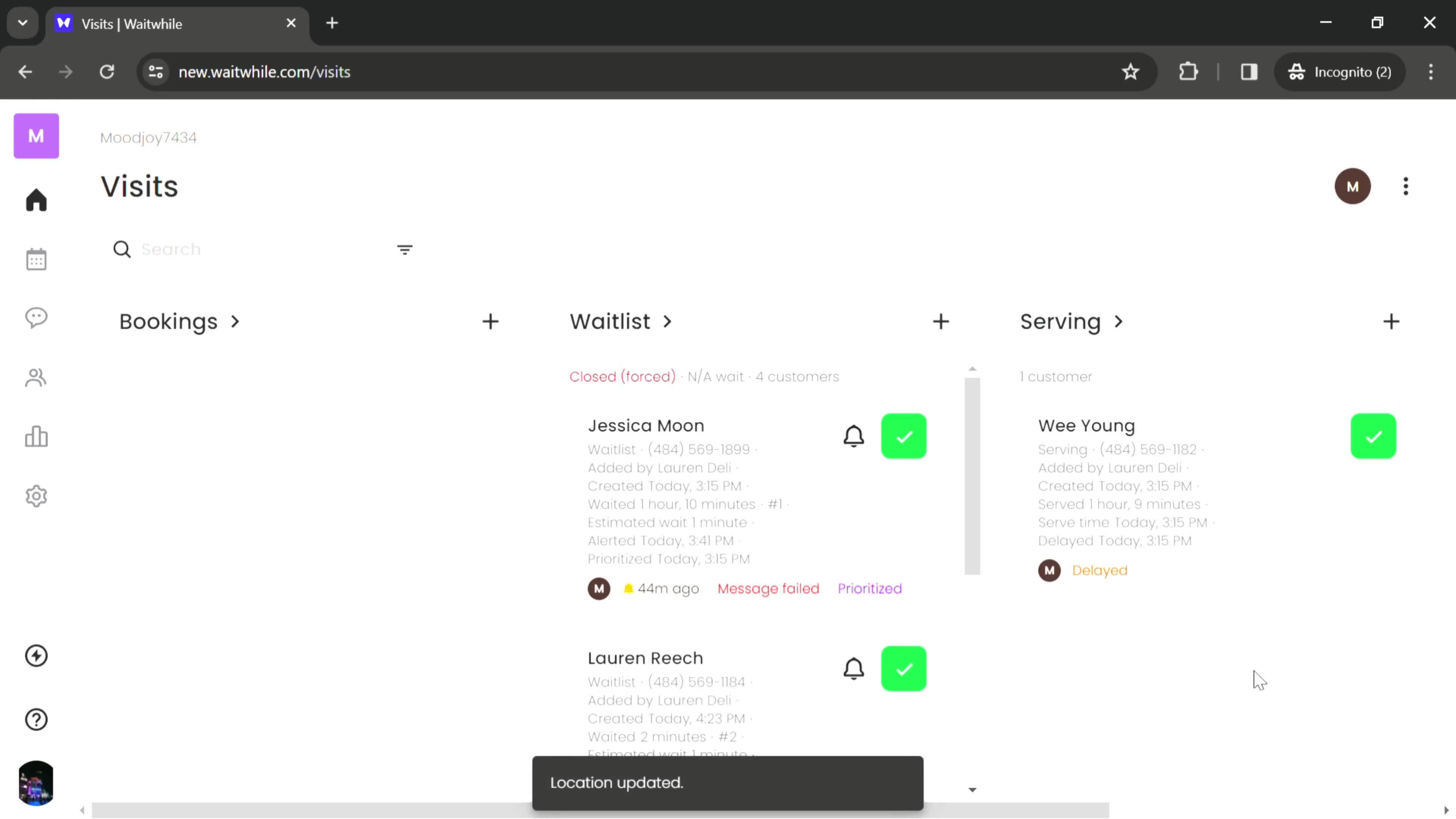 Closing registration on Waitwhile video thumbnail