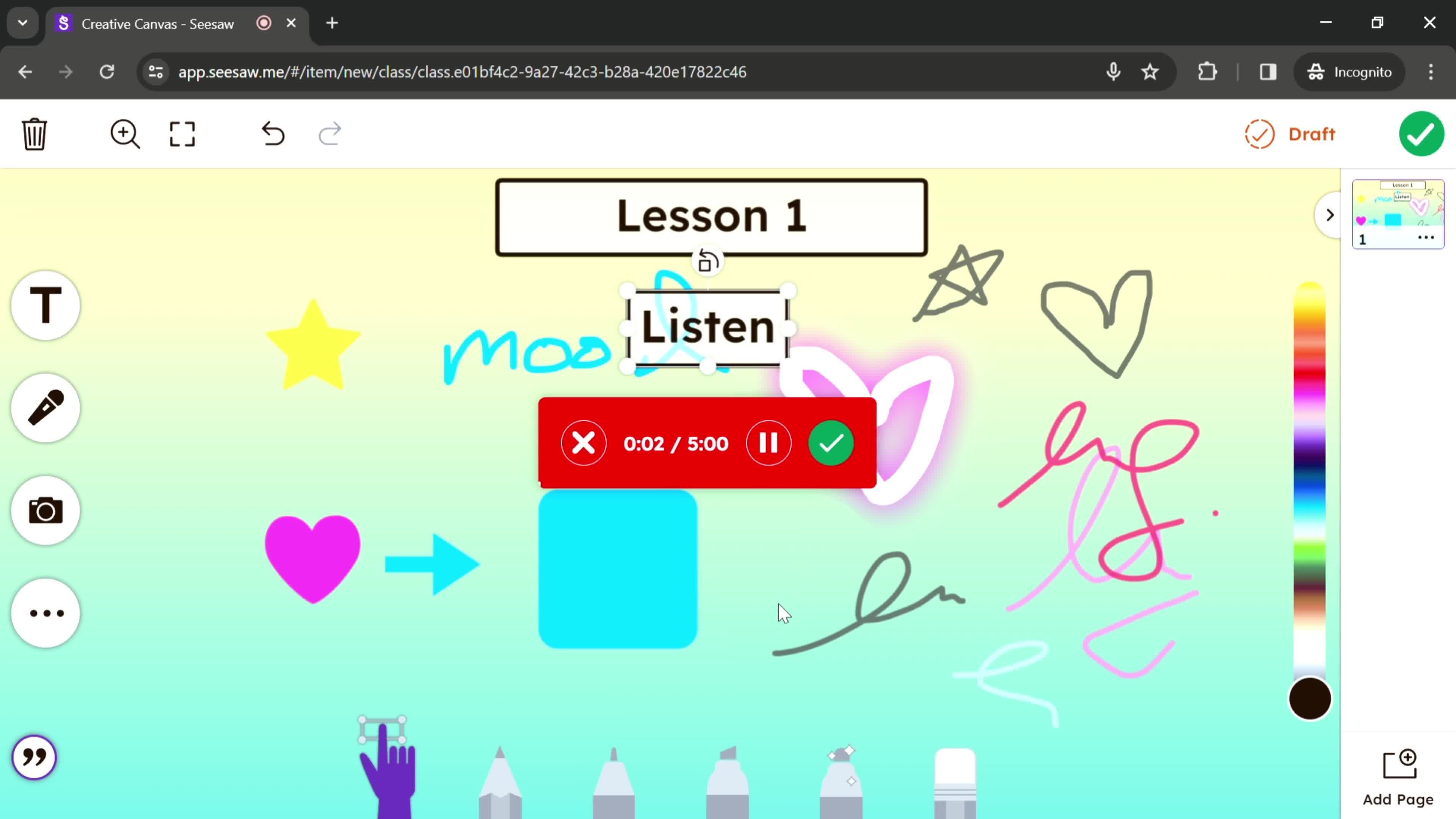 Drawing screenshot