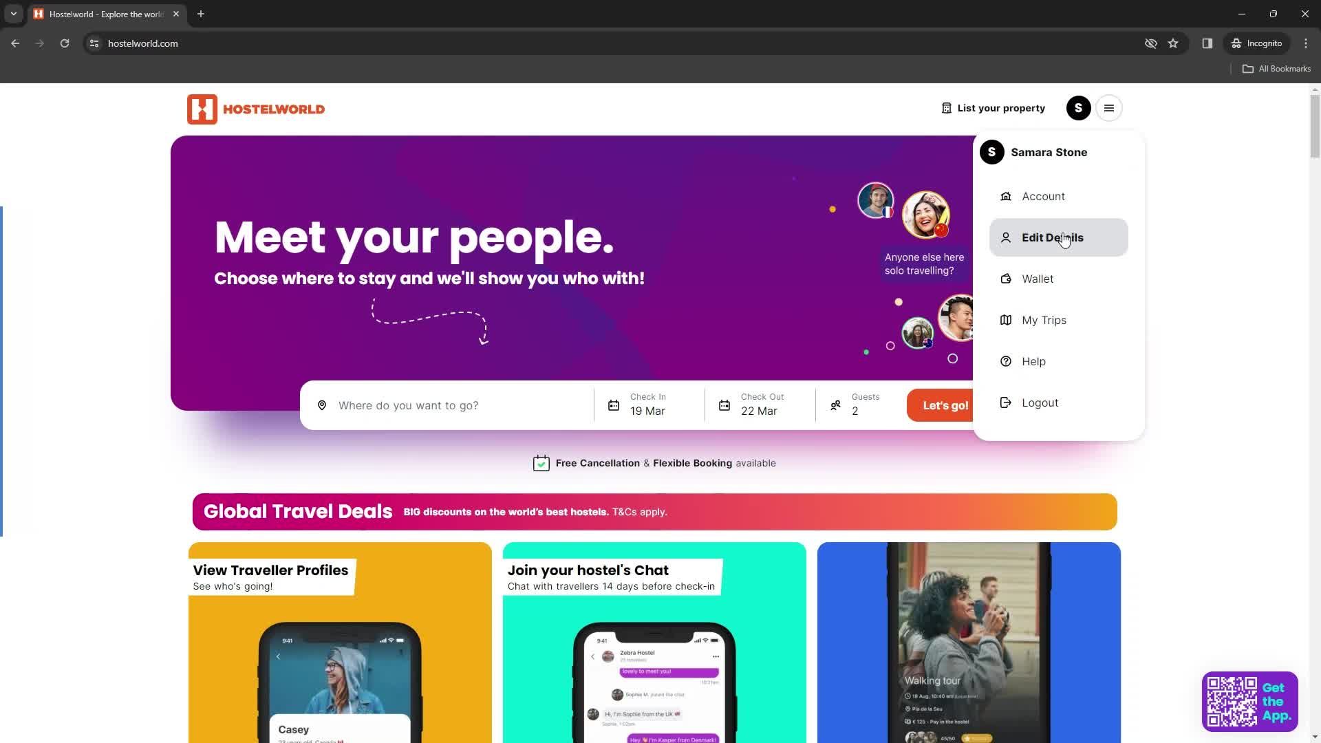 Updating your profile on Hostelworld video thumbnail
