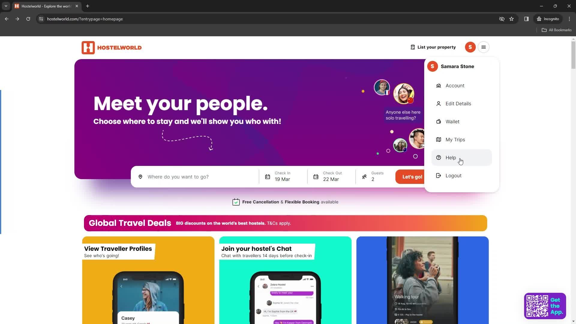Help center on Hostelworld video thumbnail
