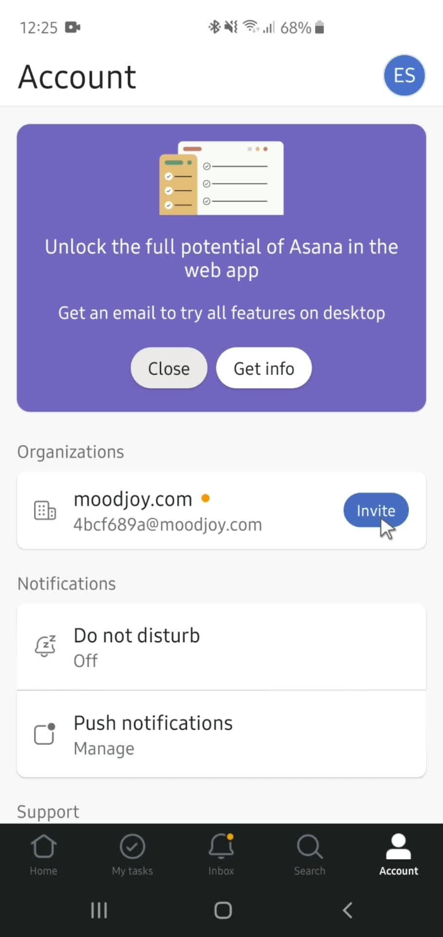 Inviting people on Asana video thumbnail