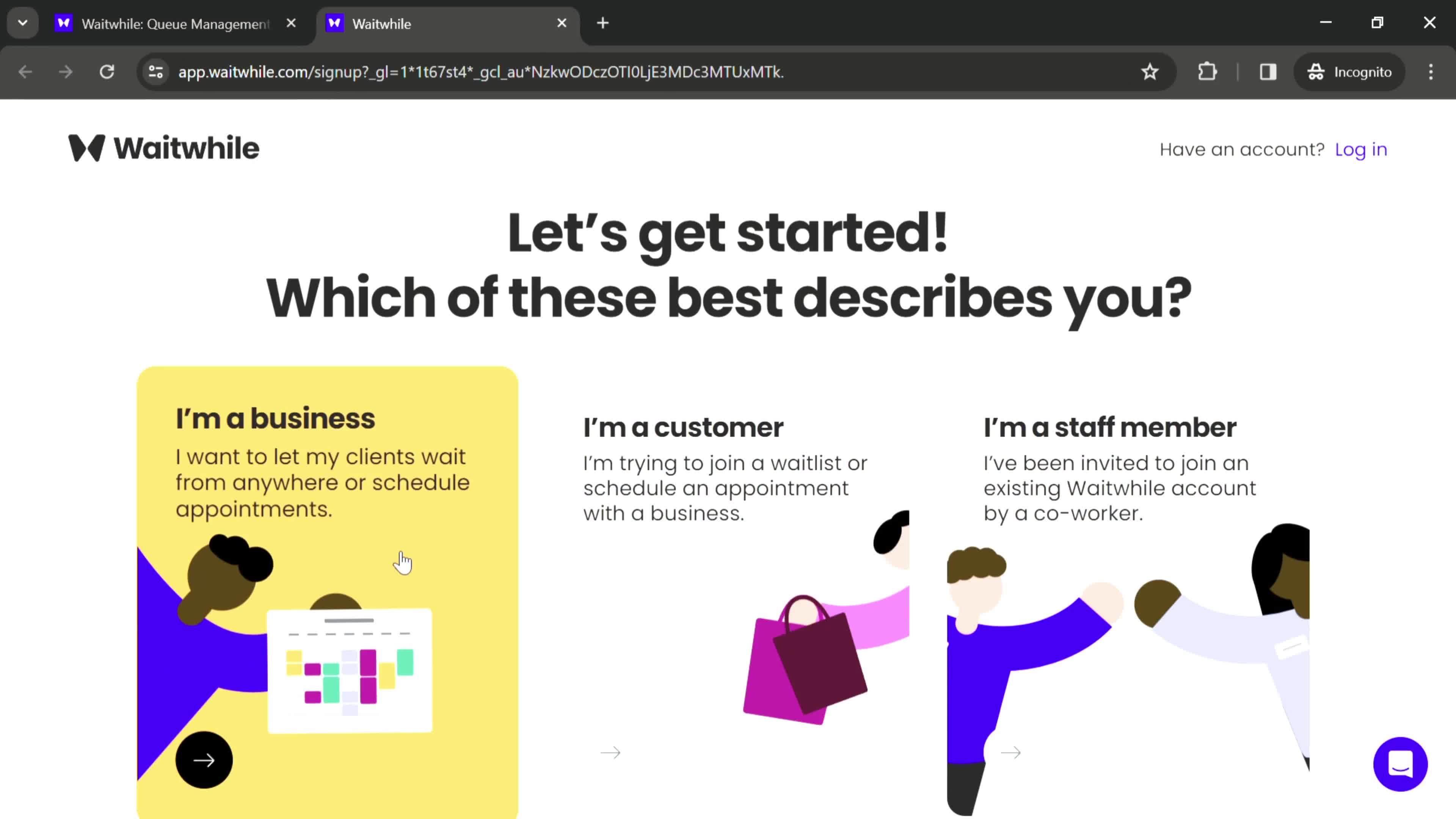 Onboarding on Waitwhile video thumbnail