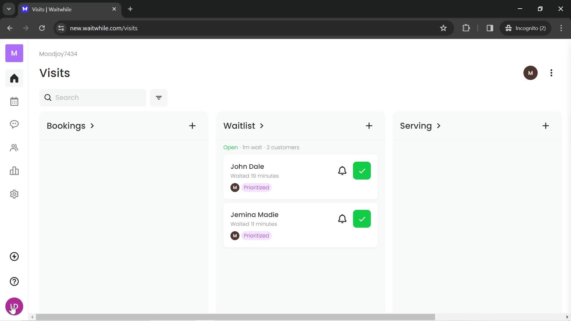 Updating your profile screenshot