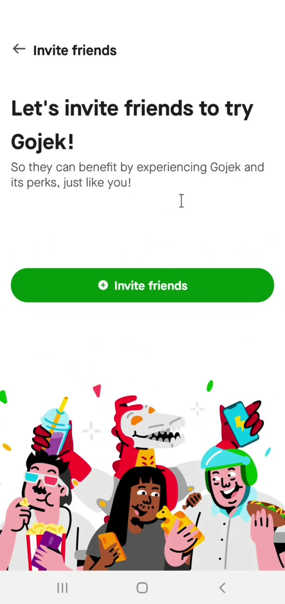 Accepting an invite on Gojek video thumbnail