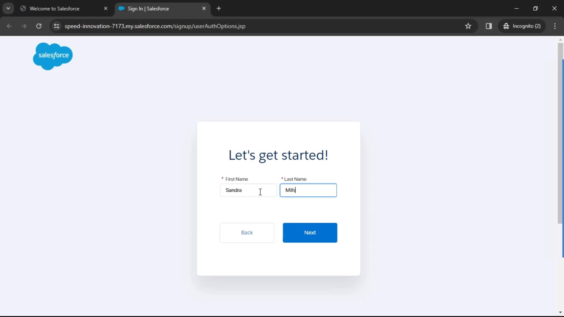 Accepting an invite on Salesforce video thumbnail