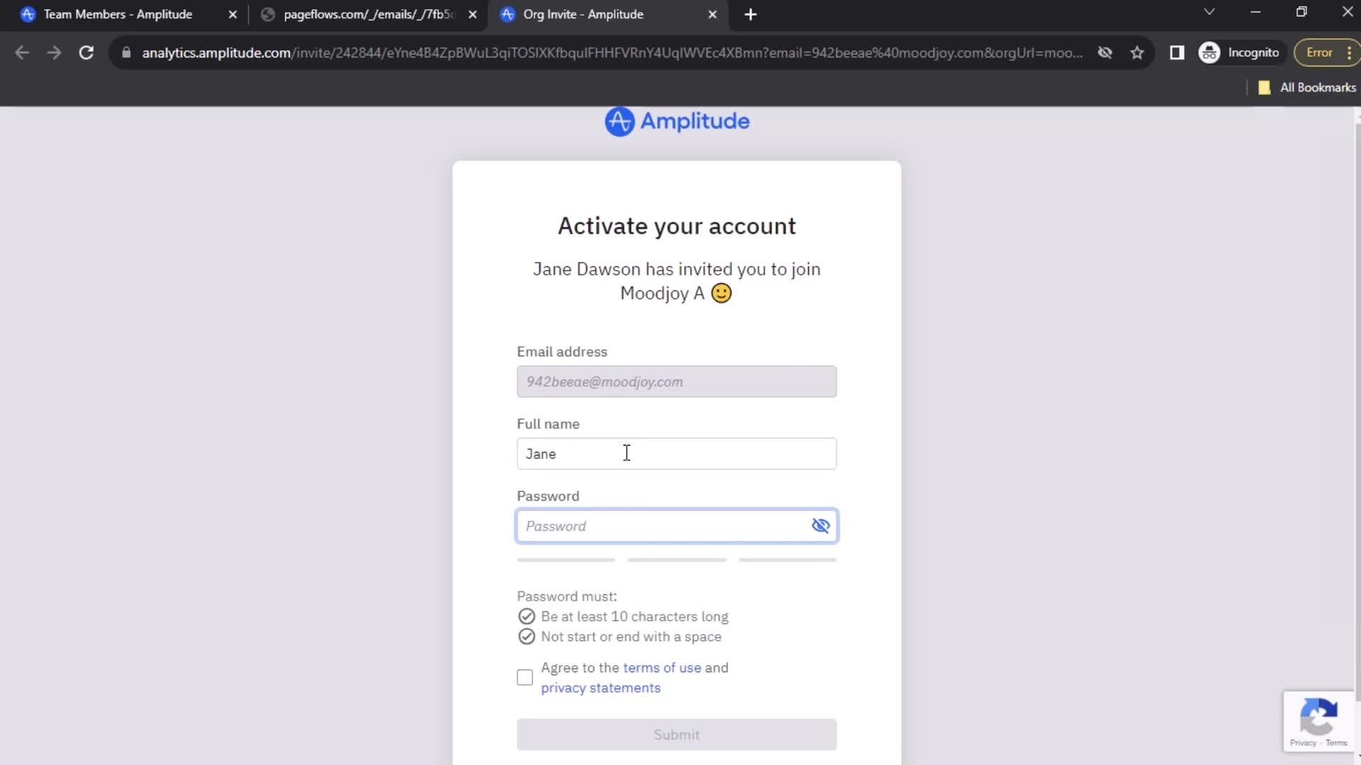 Accepting an invite on Amplitude video thumbnail