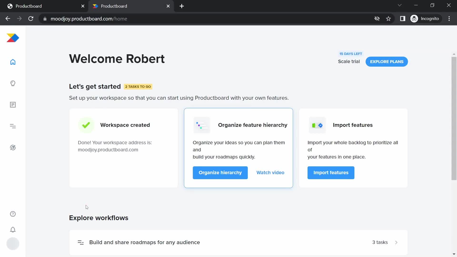 Accepting an invite on Productboard video thumbnail