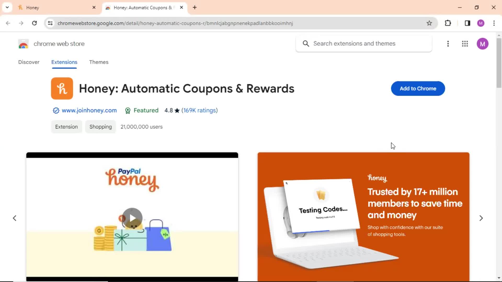 Accepting an invite on Honey video thumbnail