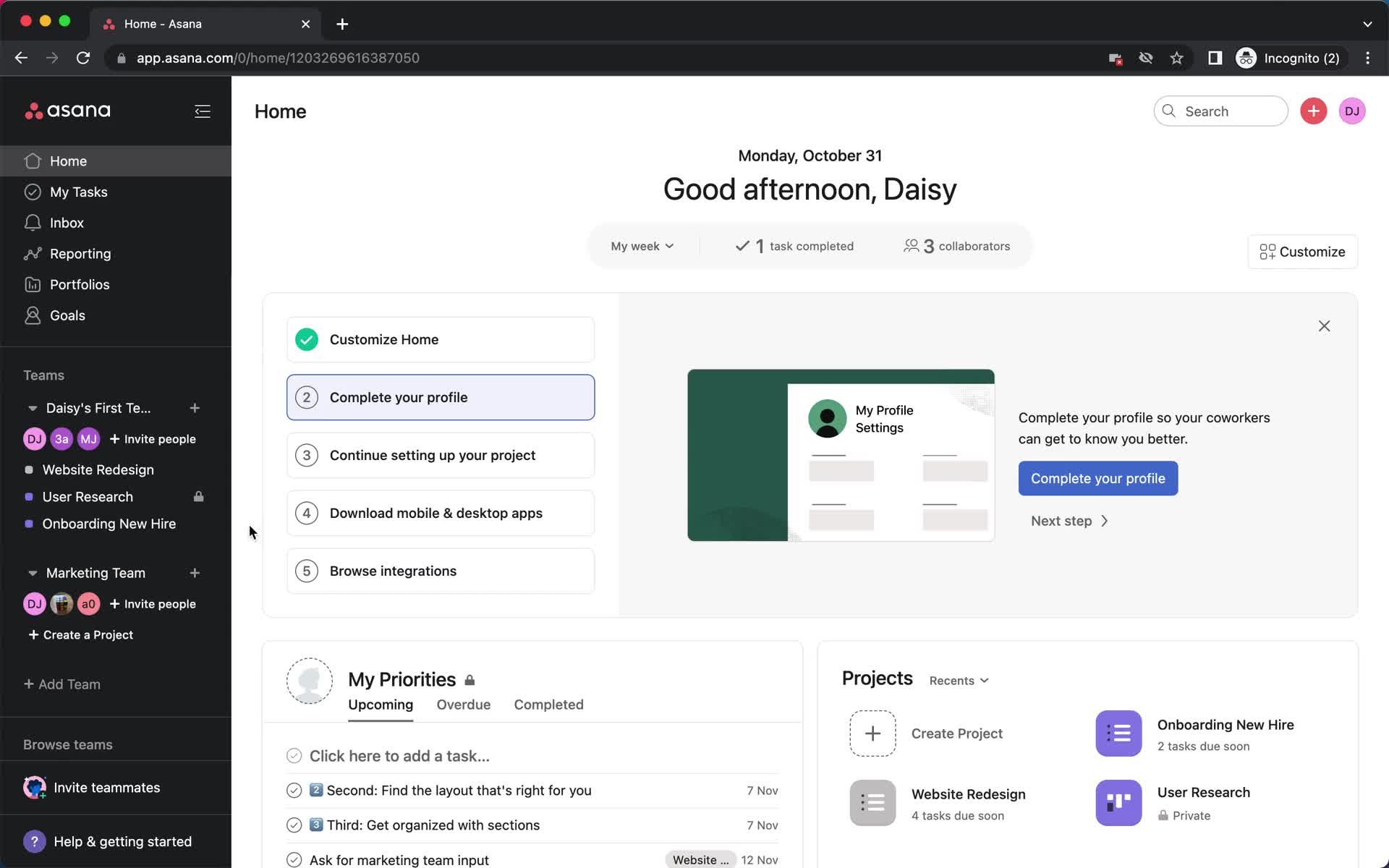 Activity feed on Asana video thumbnail