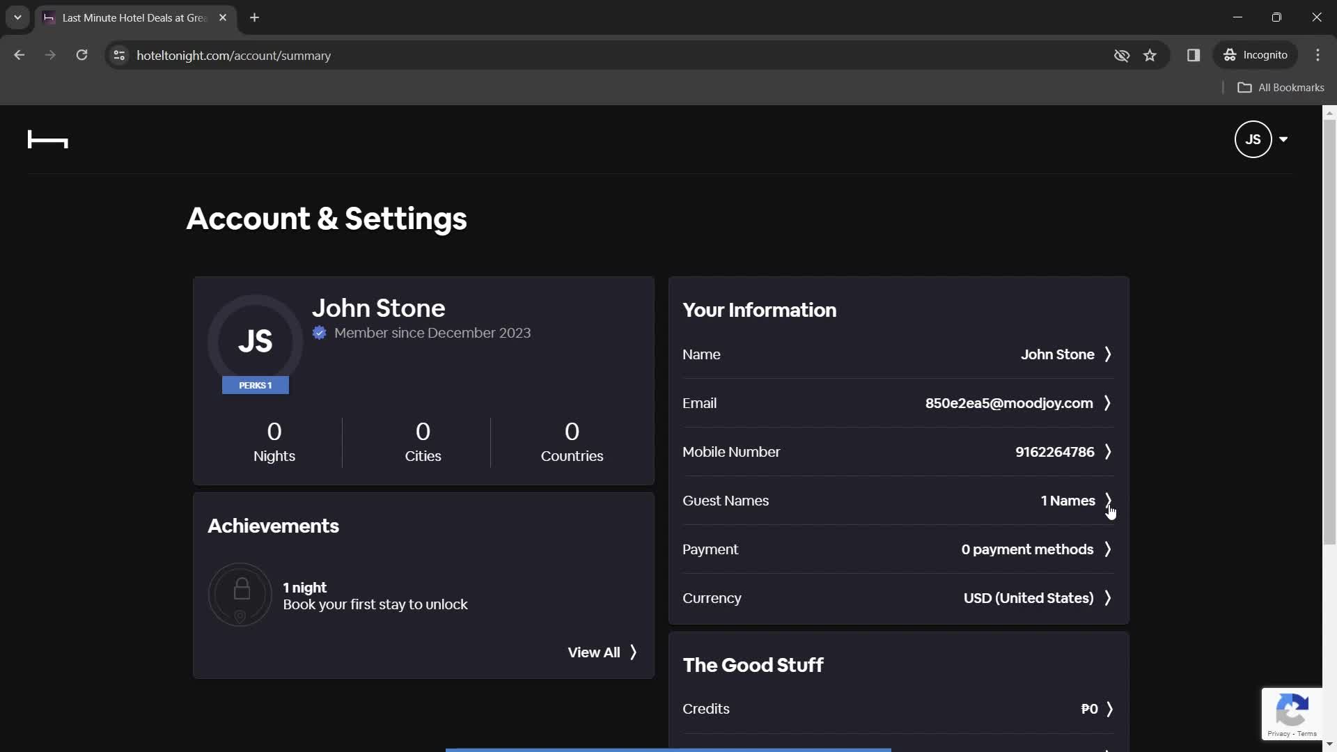 Adding guest name on HotelTonight video thumbnail