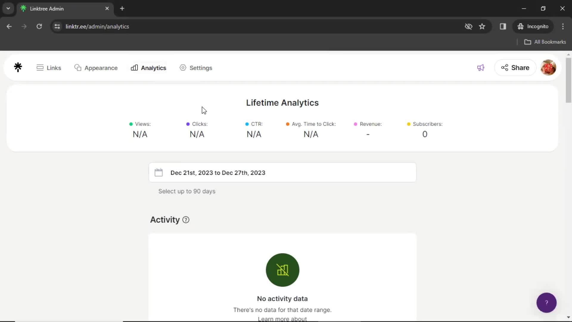Analytics/Stats on Linktree video thumbnail