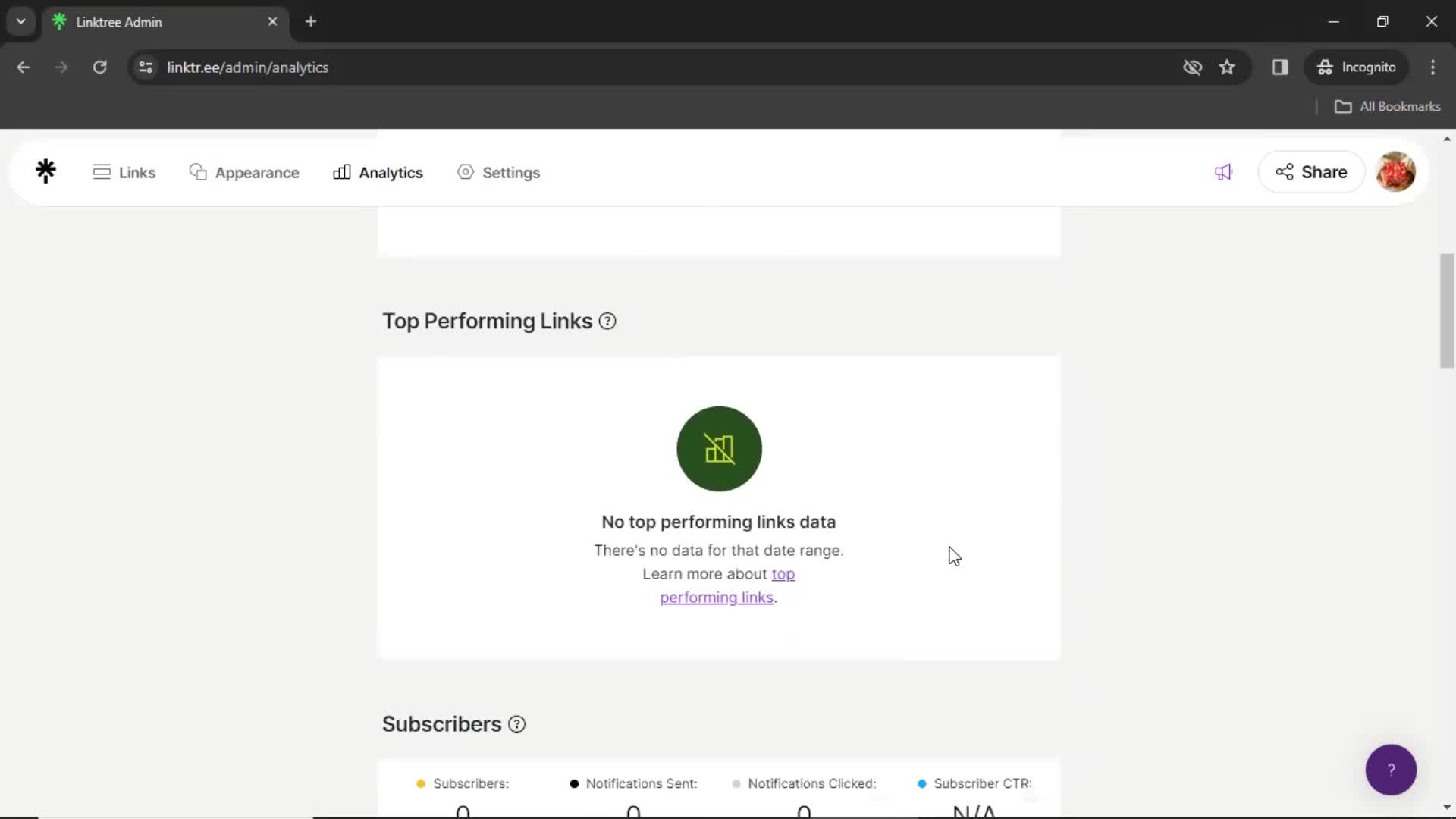 Analytics/Stats on Linktree video thumbnail