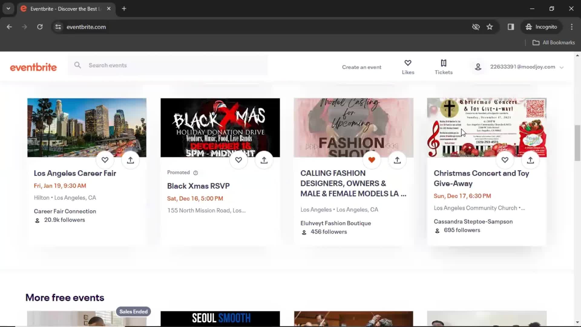 Attending an event on Eventbrite video thumbnail