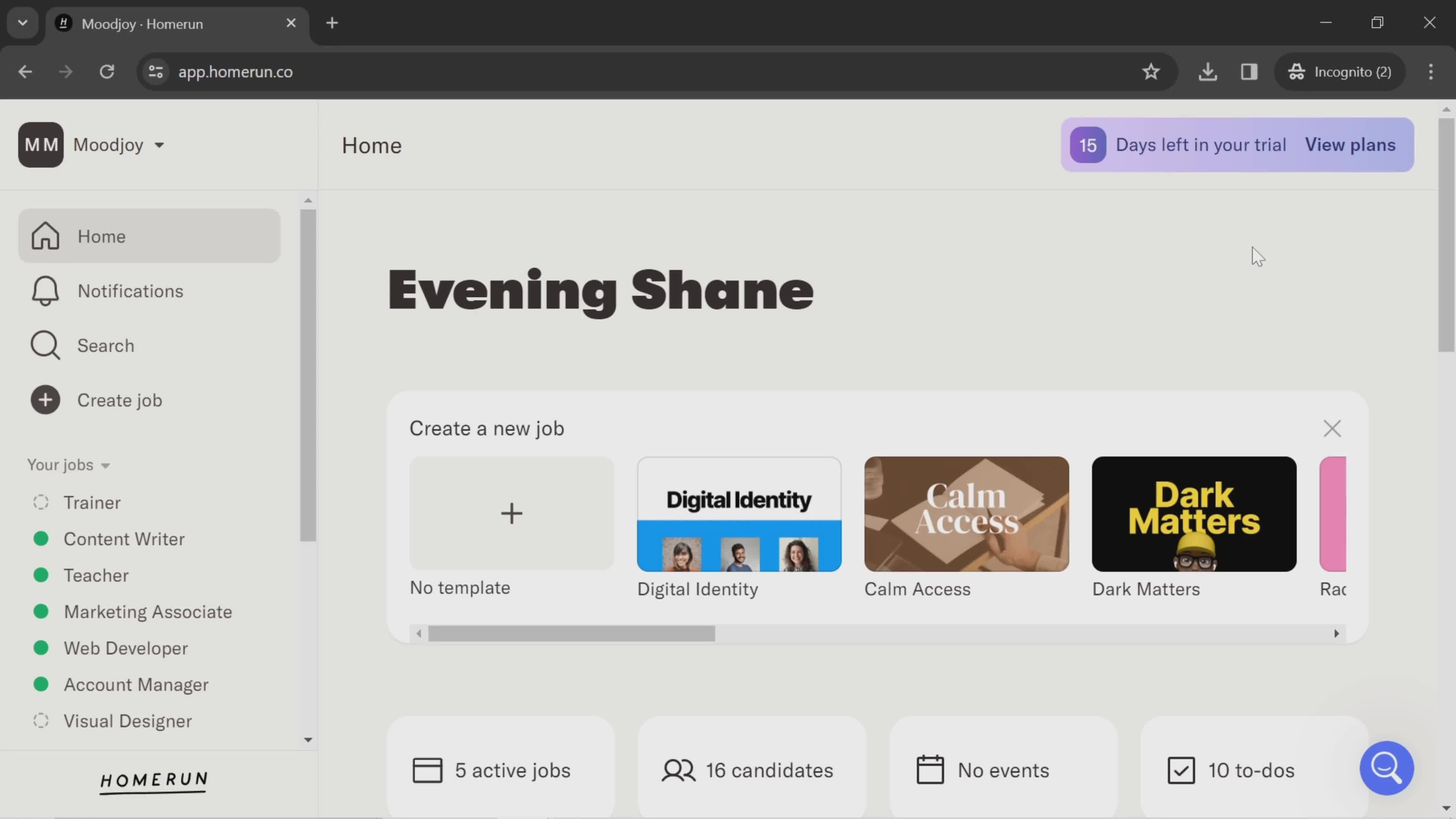 Managing candidates on Homerun video thumbnail
