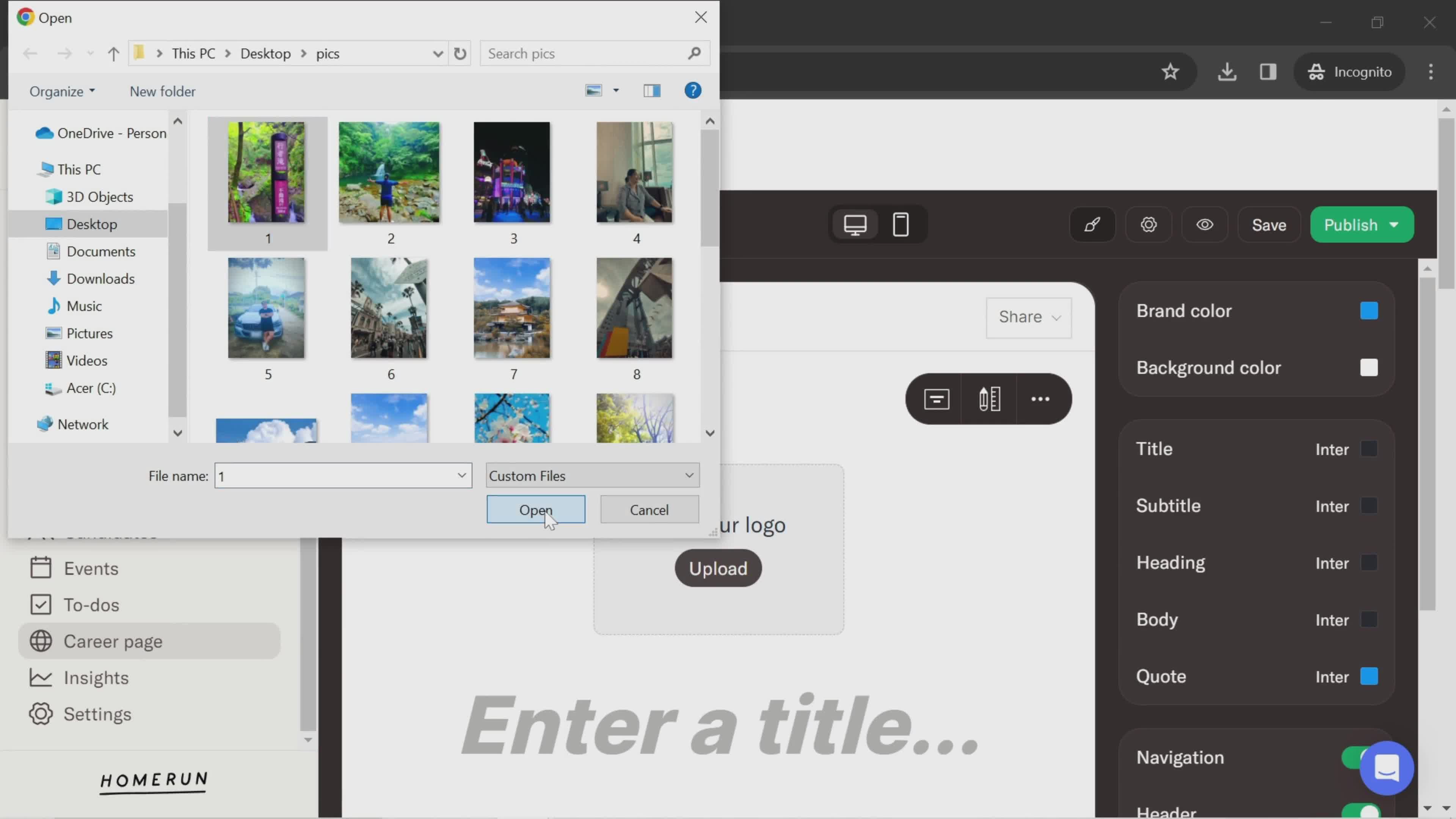 Creating a career page on Homerun video thumbnail