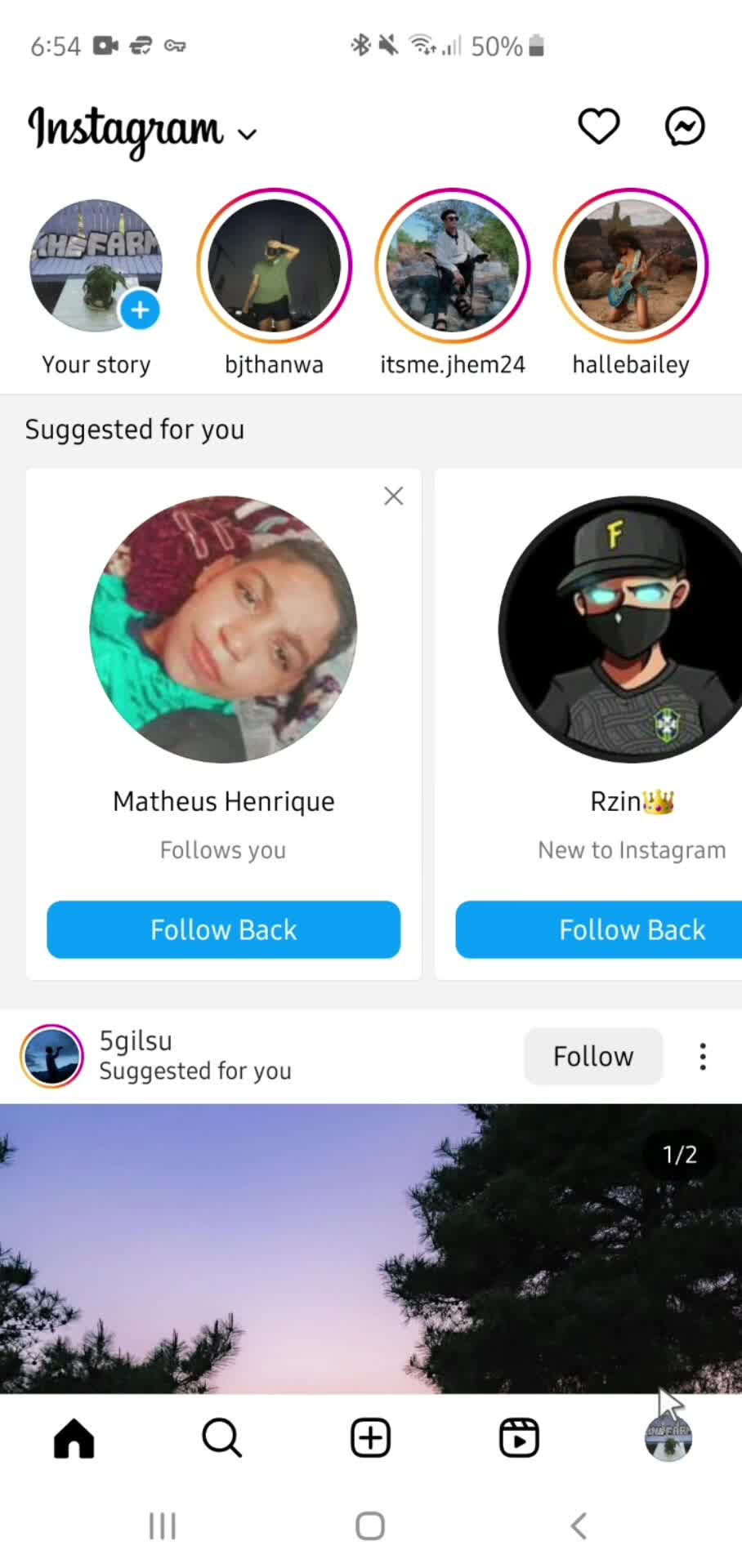 Changing password on Instagram video thumbnail