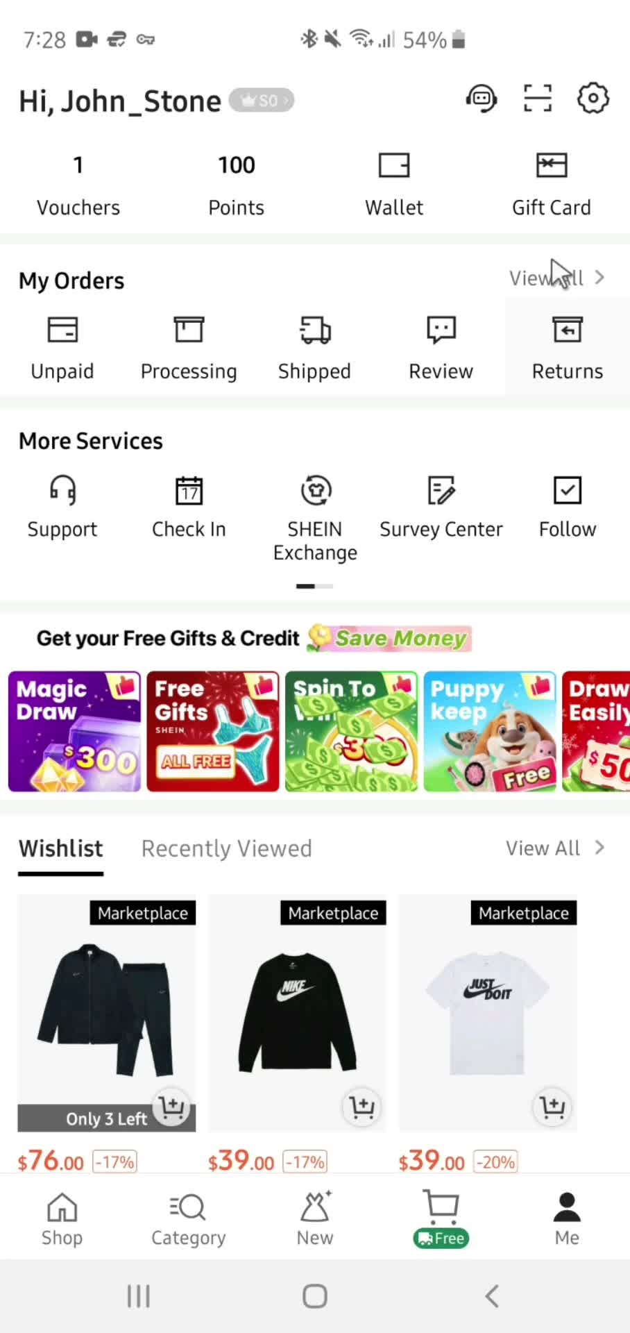 Changing password on Shein video thumbnail