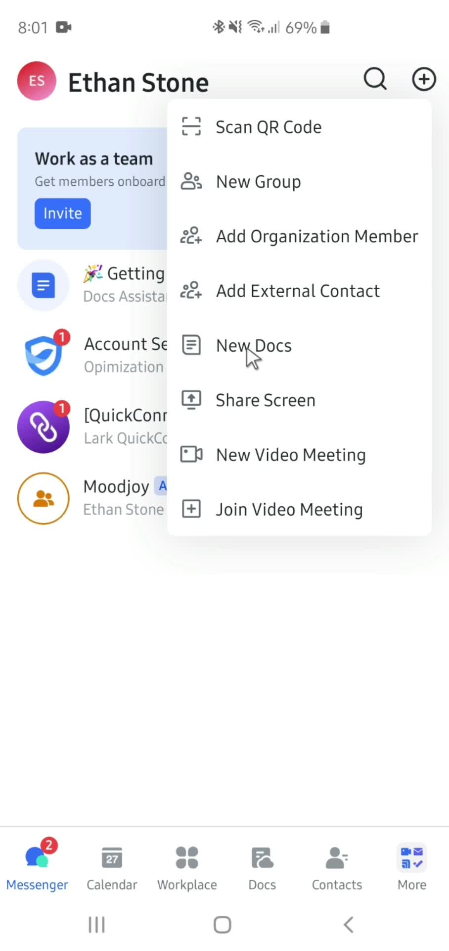 Creating a document on Lark video thumbnail