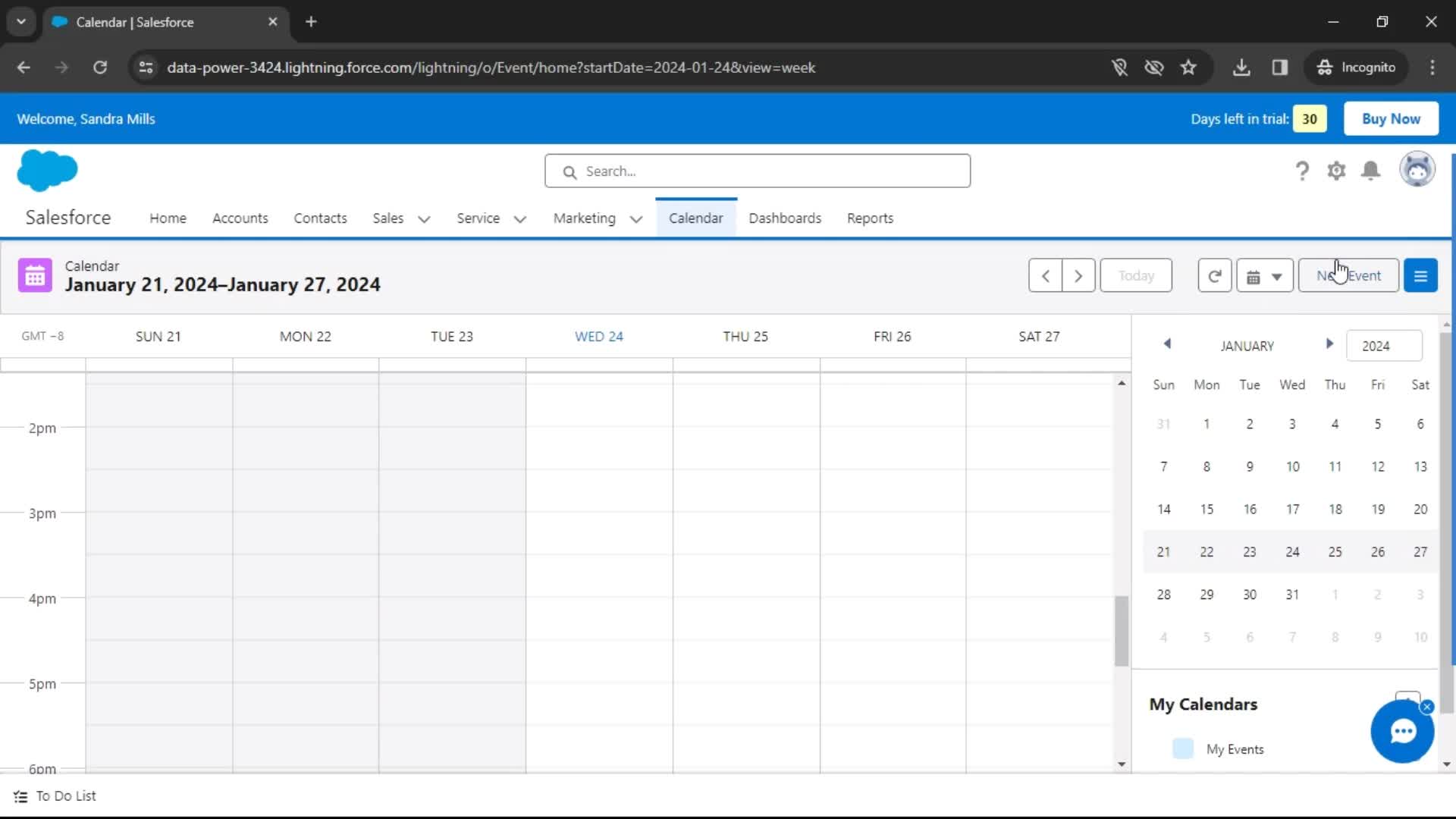 Creating an event on Salesforce video thumbnail