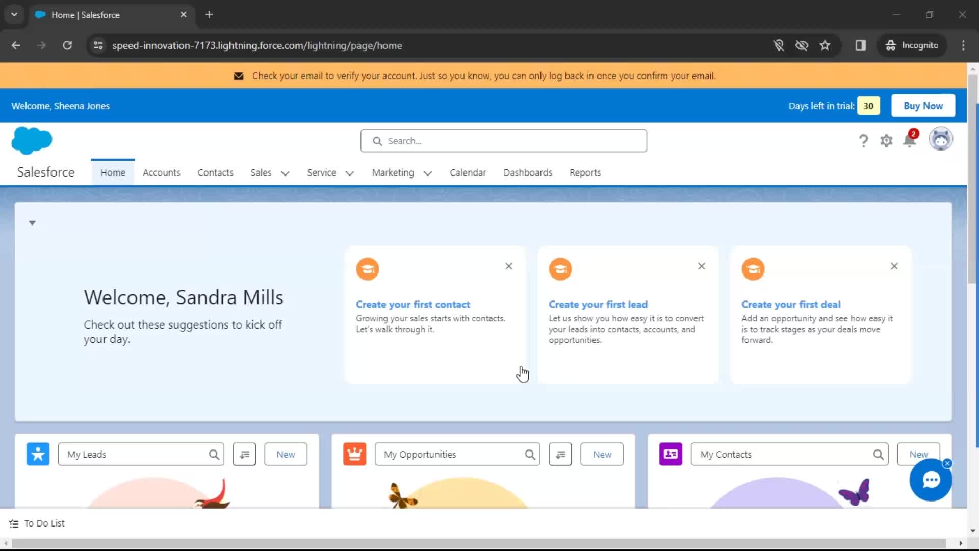 Creating new lead on Salesforce video thumbnail