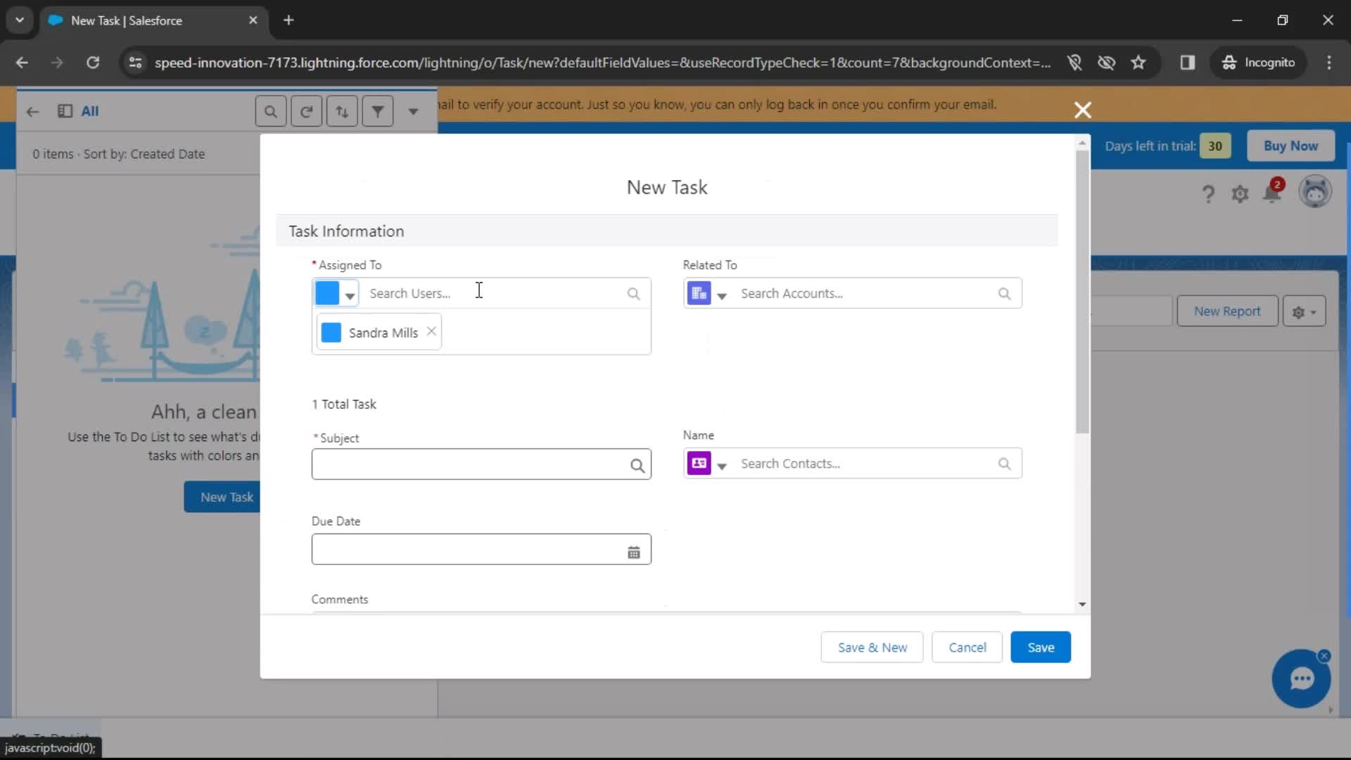 Tasks on Salesforce video thumbnail