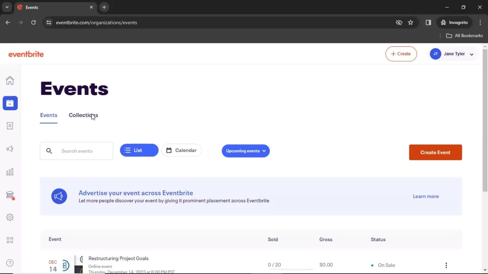 Creating collection of events on Eventbrite video thumbnail