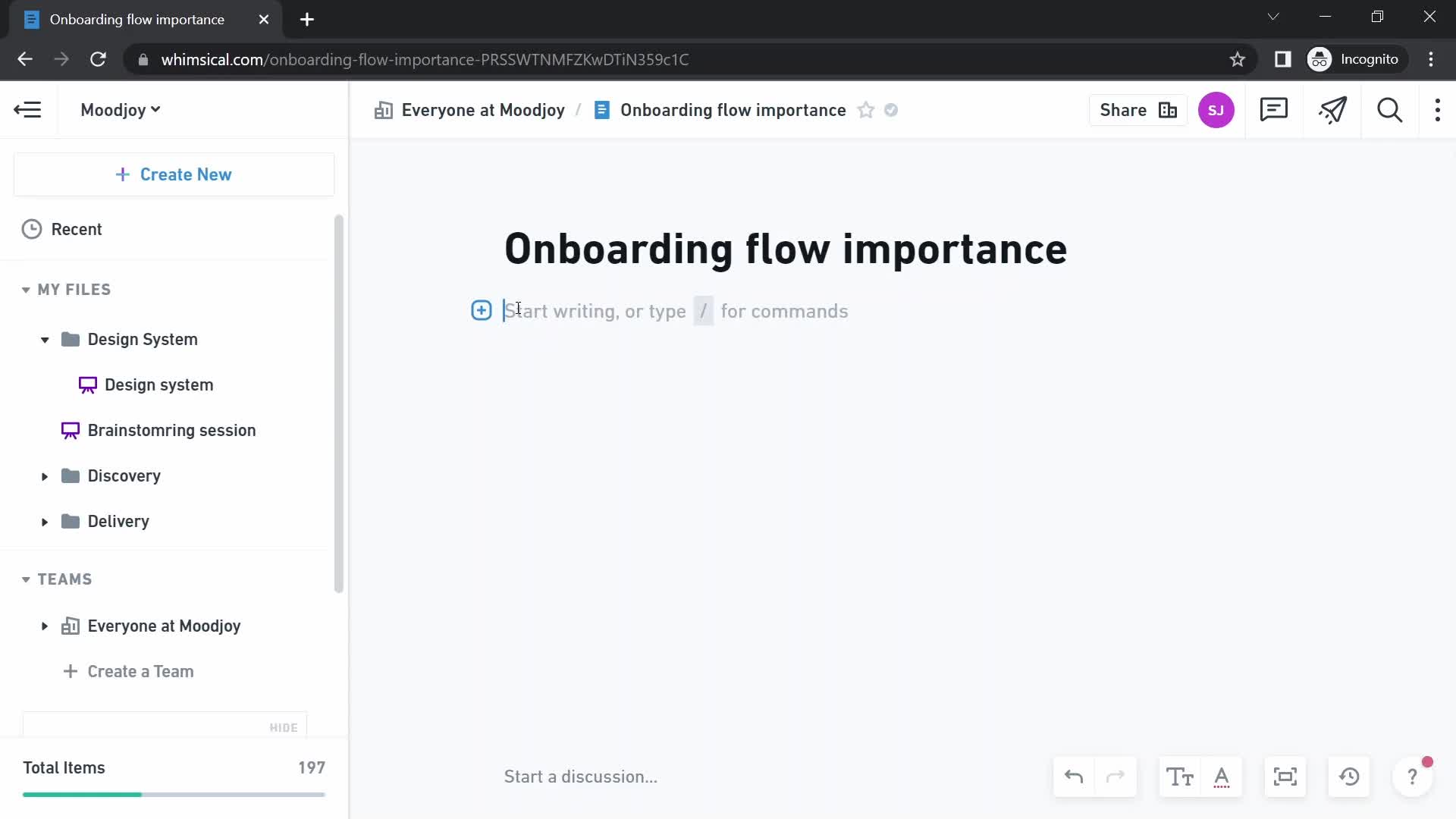 Creating a document on Whimsical video thumbnail