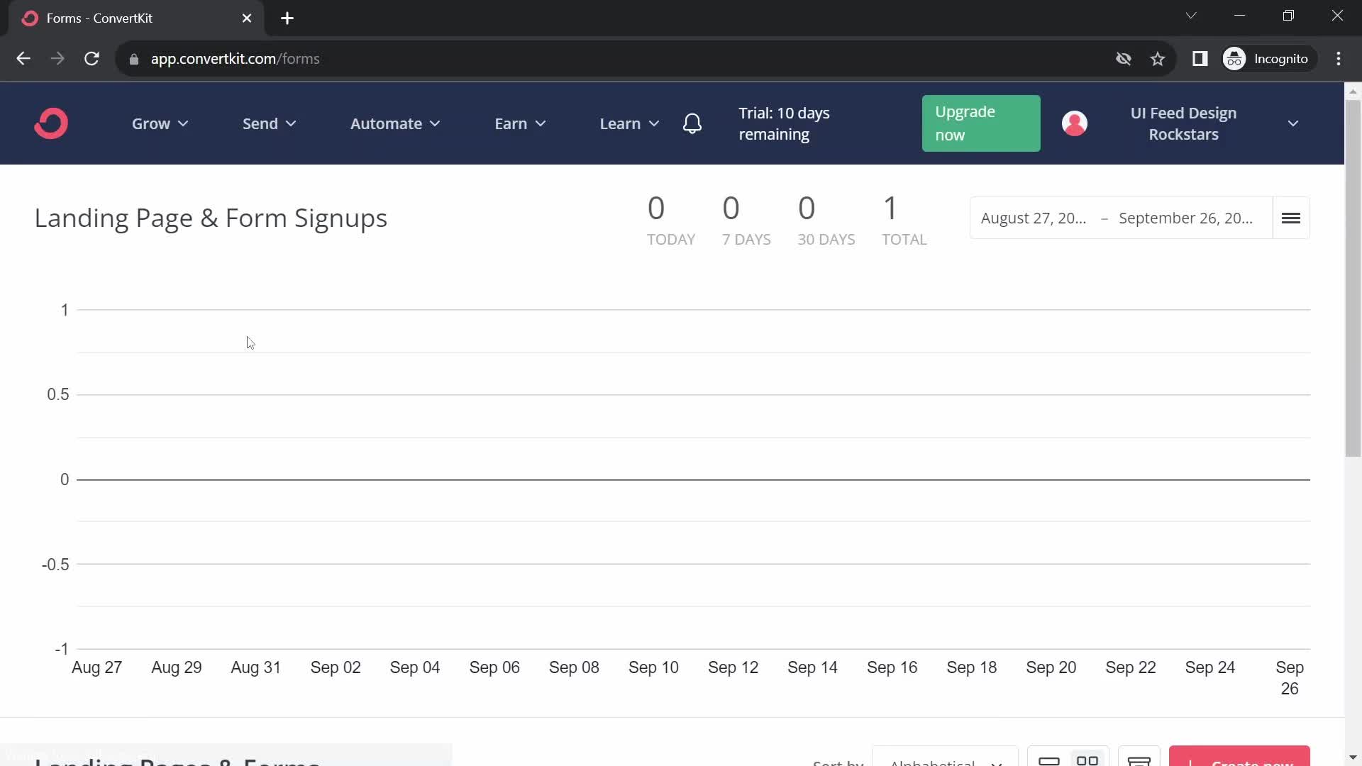 Creating a form on ConvertKit video thumbnail