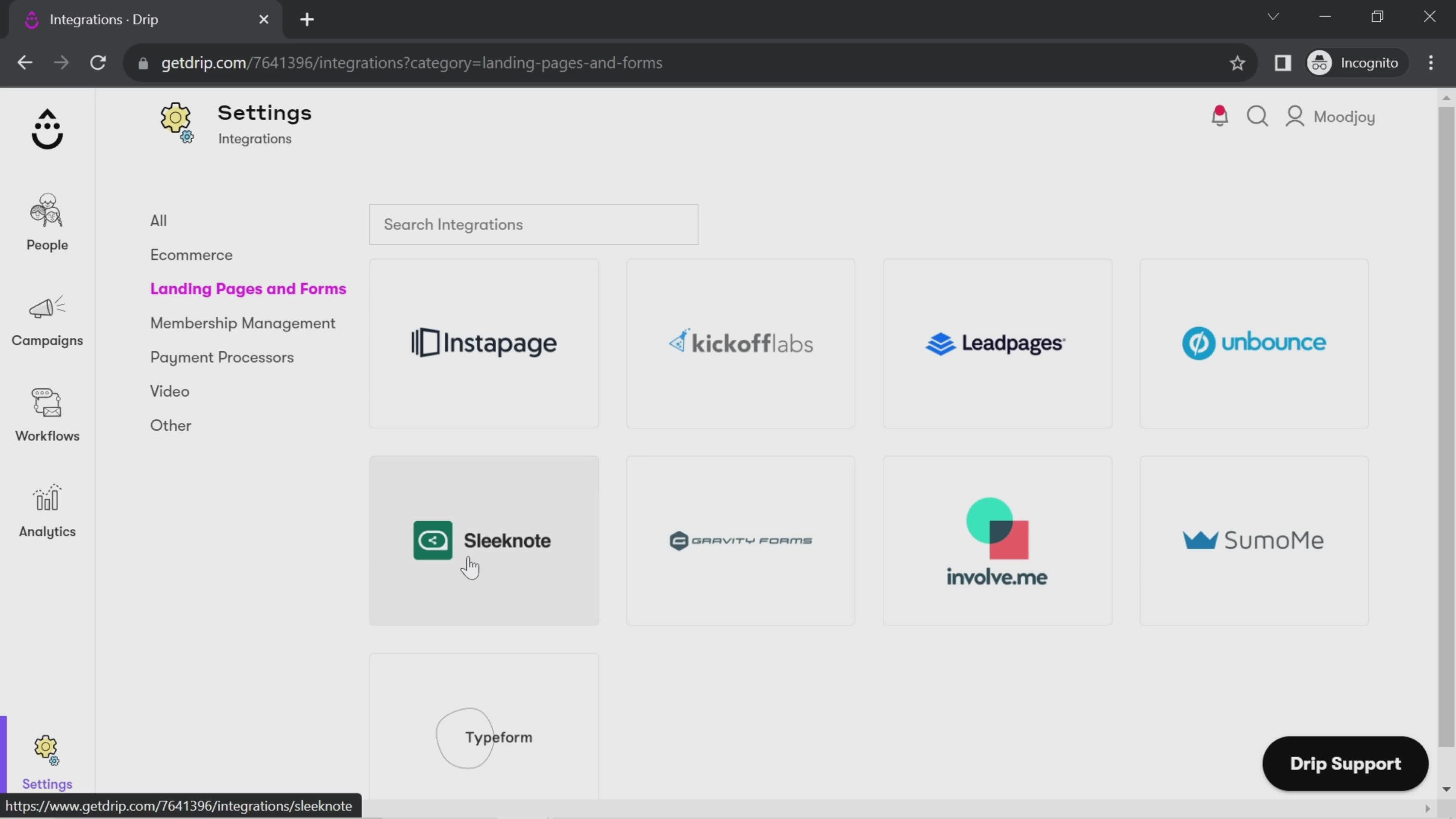 Creating a form on Drip video thumbnail