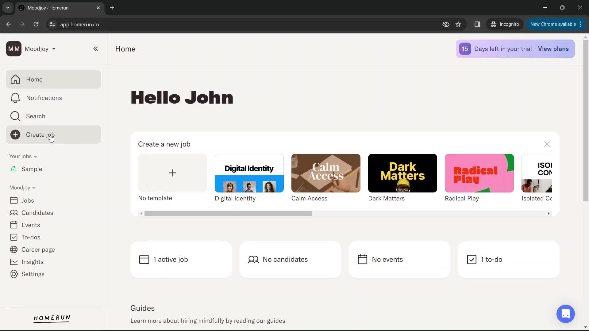 Creating a post on Homerun video thumbnail