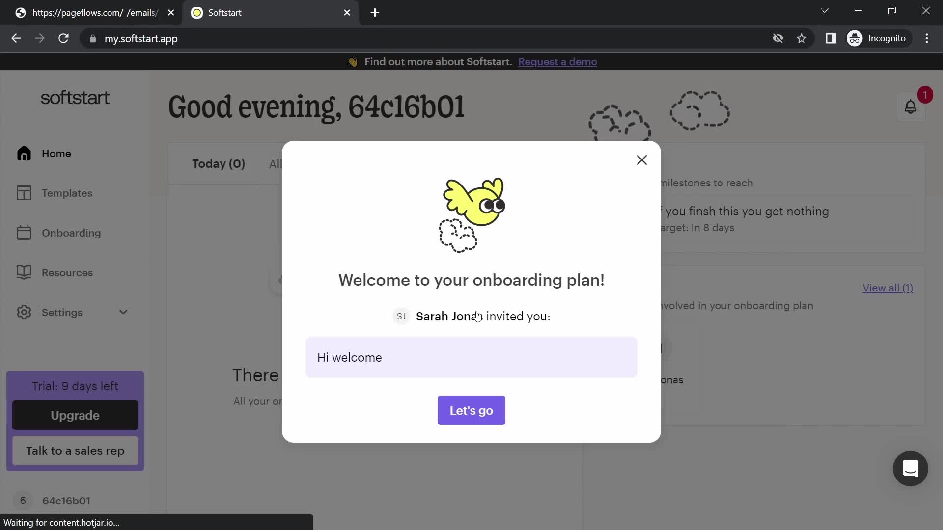Creating a process screenshot