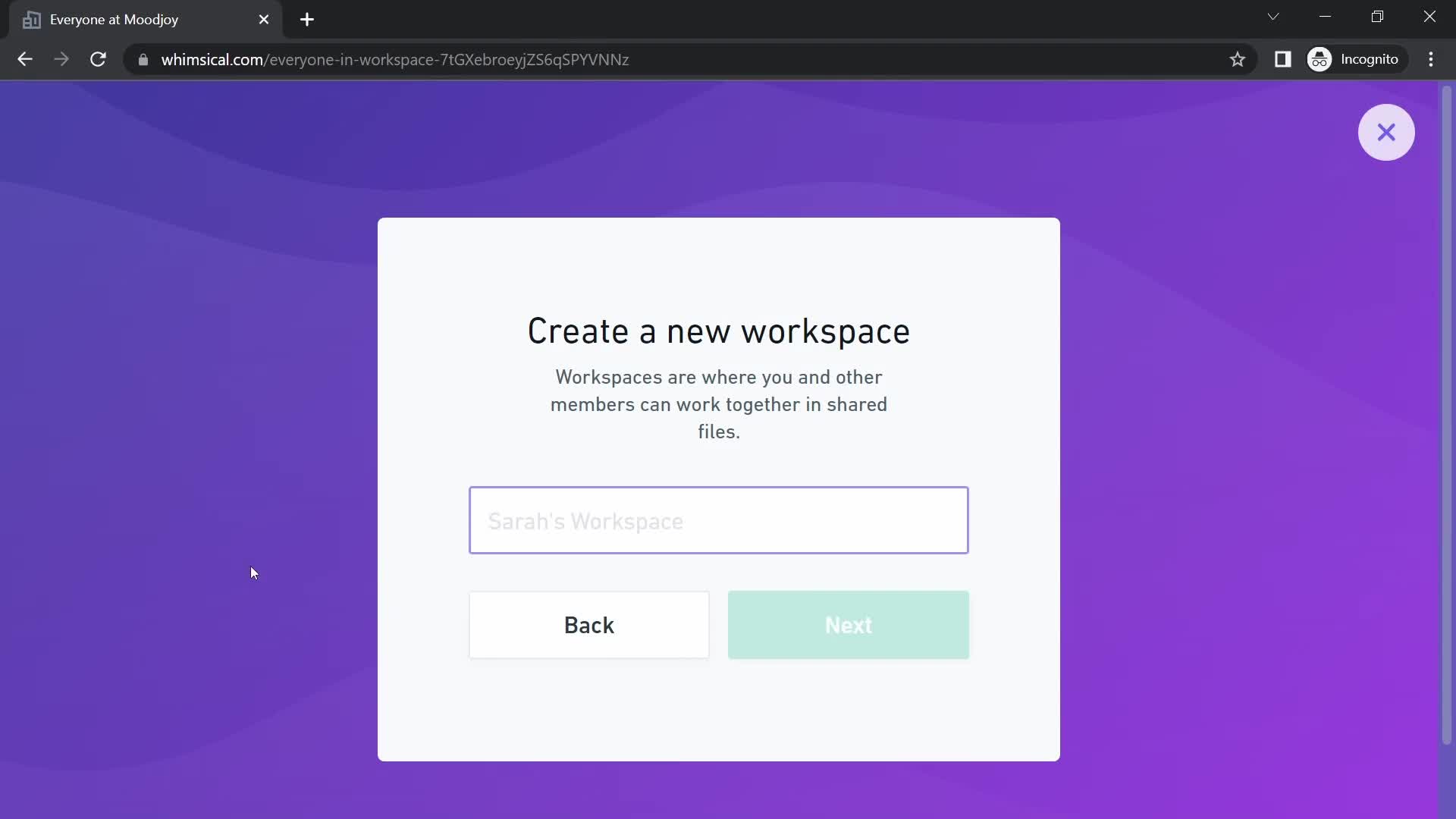Creating a workspace on Whimsical video thumbnail
