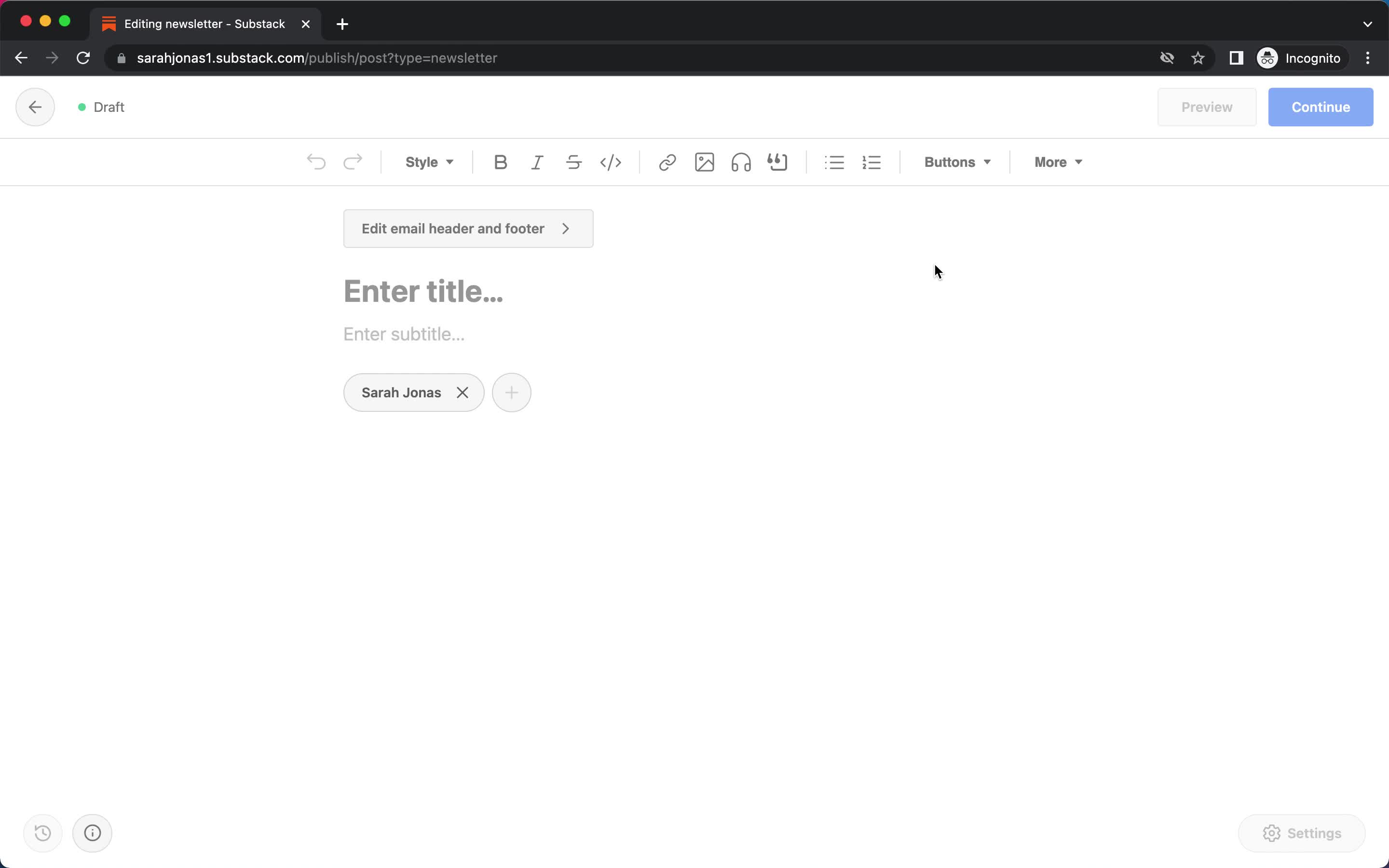 Creating an email campaign on Substack video thumbnail