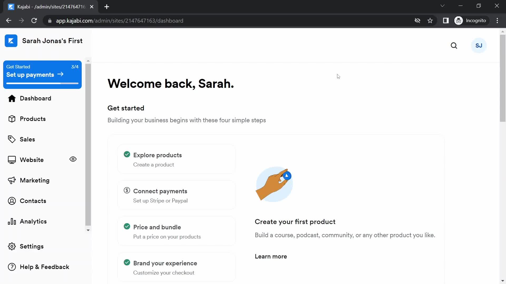 Creating an email campaign on Kajabi video thumbnail